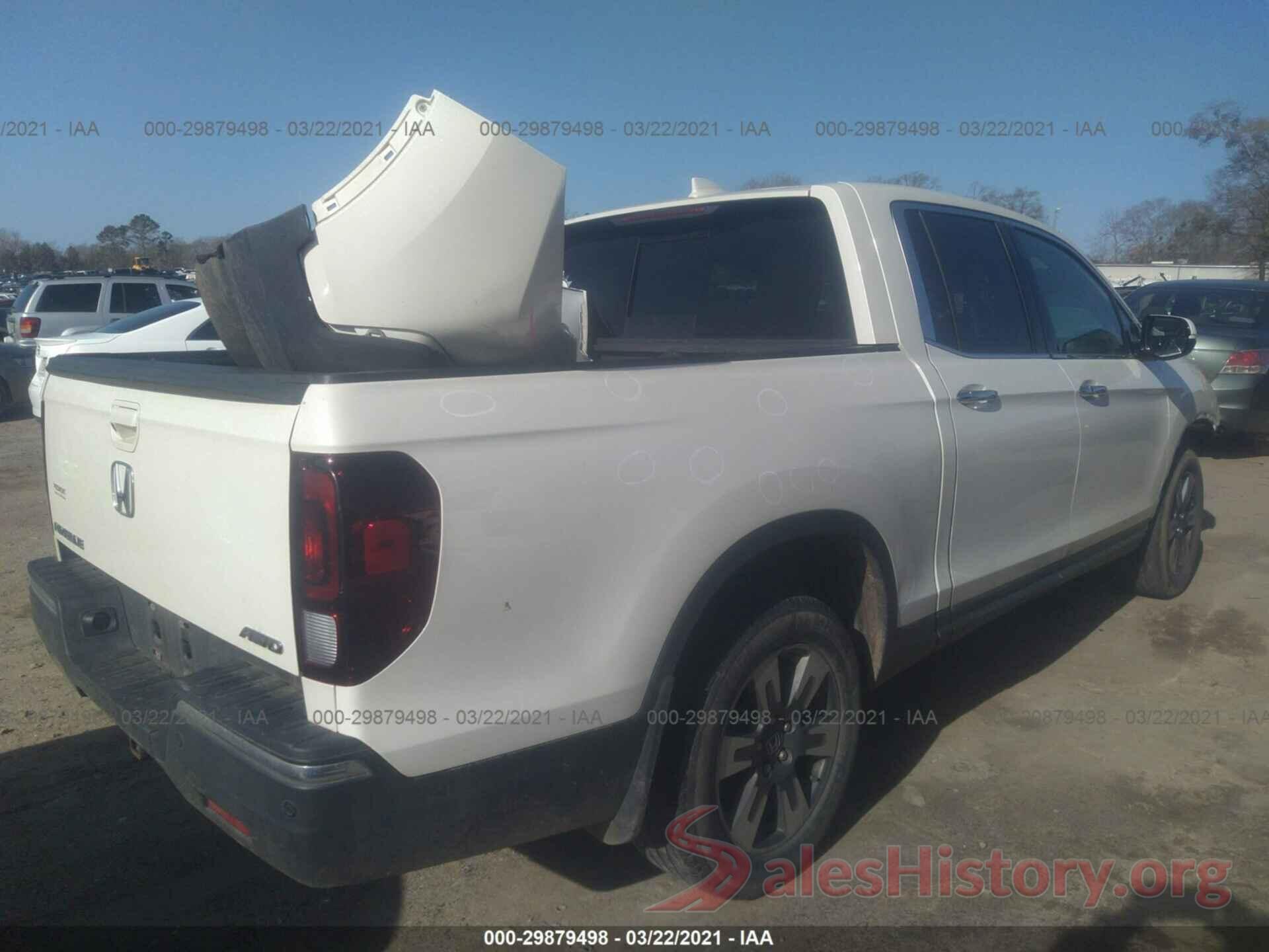 5FPYK3F77KB003945 2019 HONDA RIDGELINE