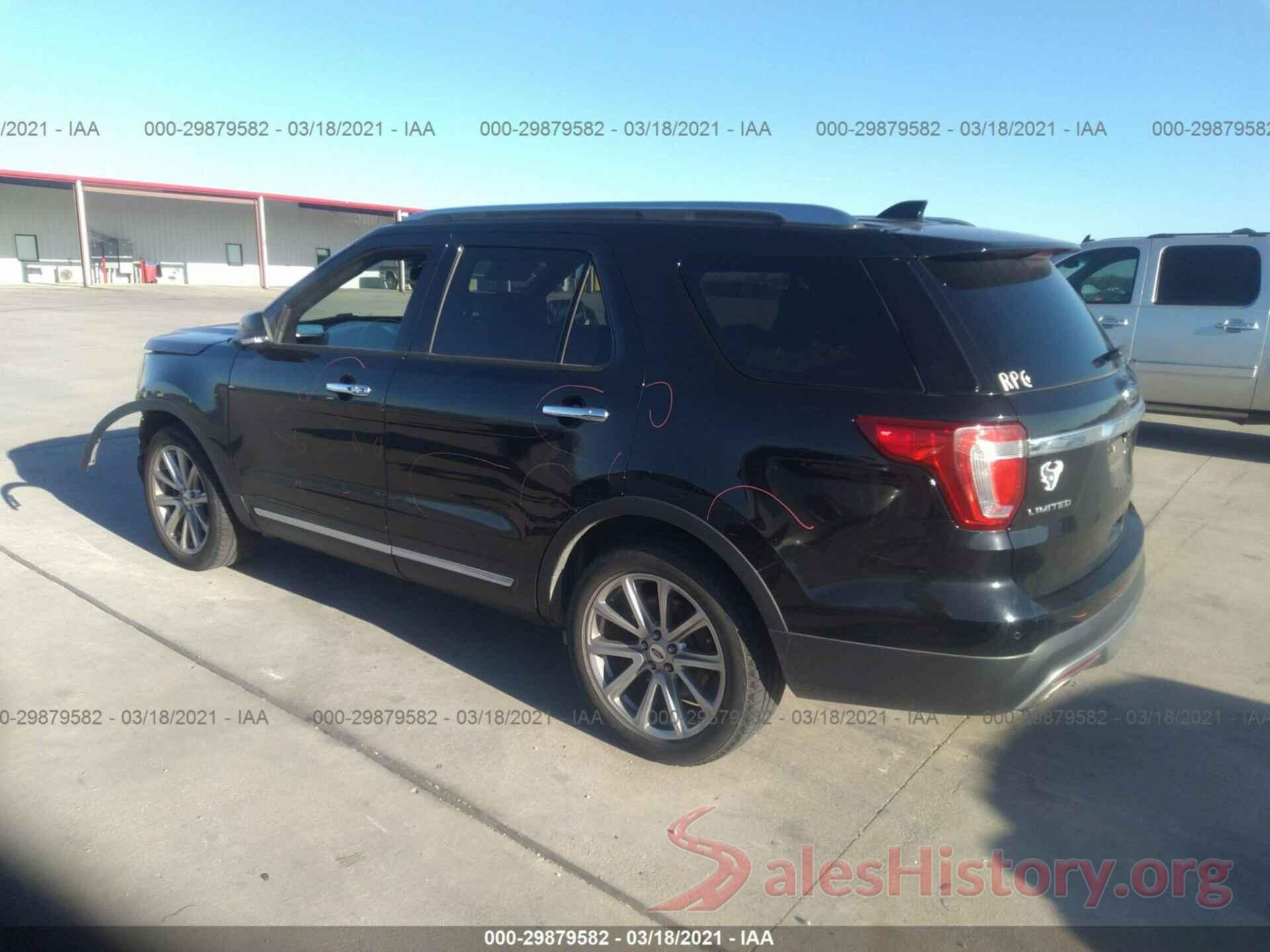 1FM5K7F86HGC13619 2017 FORD EXPLORER