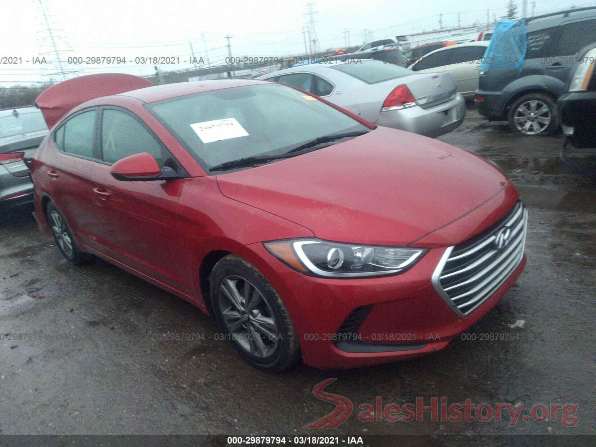 5NPD84LF9HH169885 2017 HYUNDAI ELANTRA