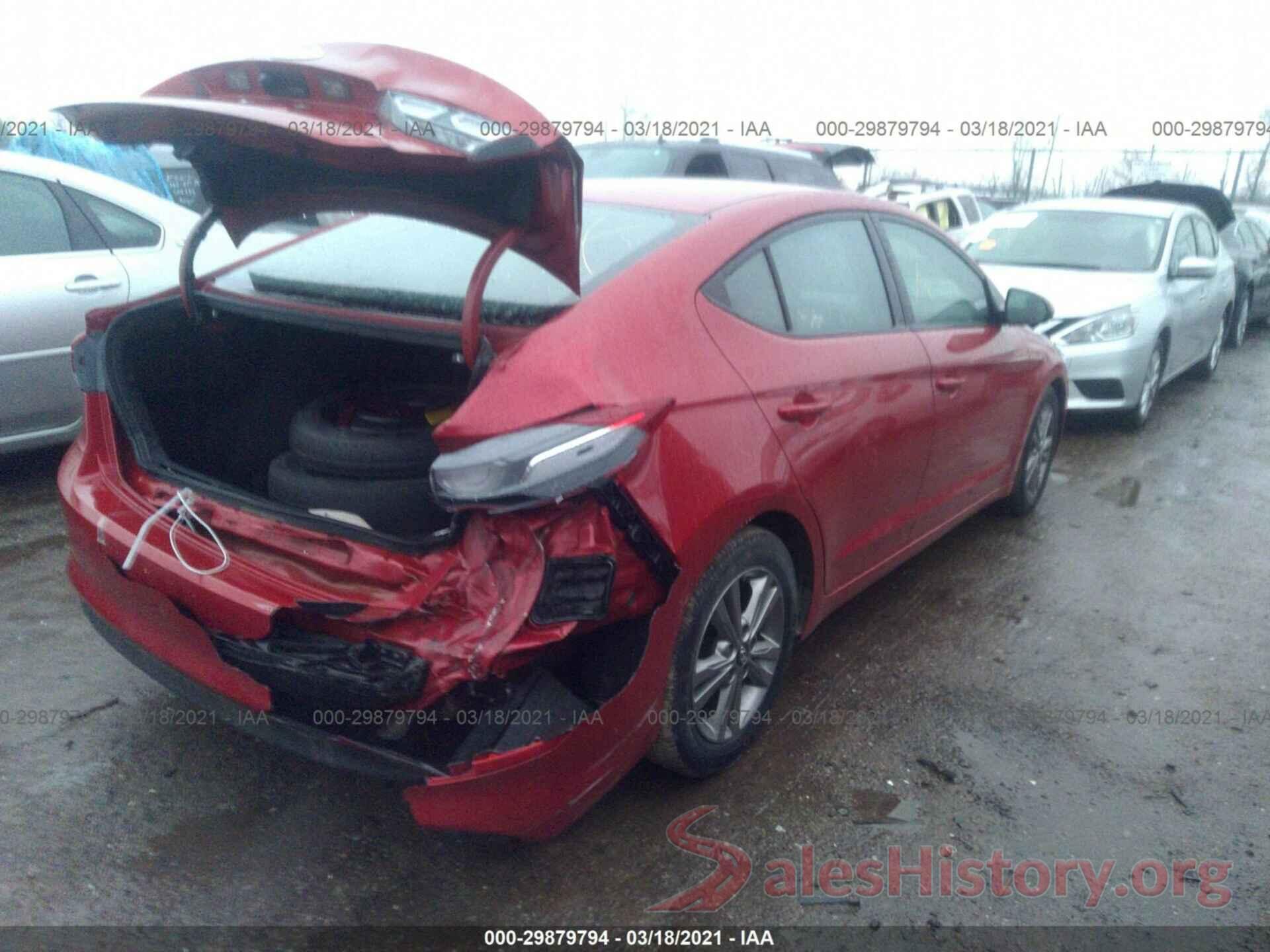 5NPD84LF9HH169885 2017 HYUNDAI ELANTRA