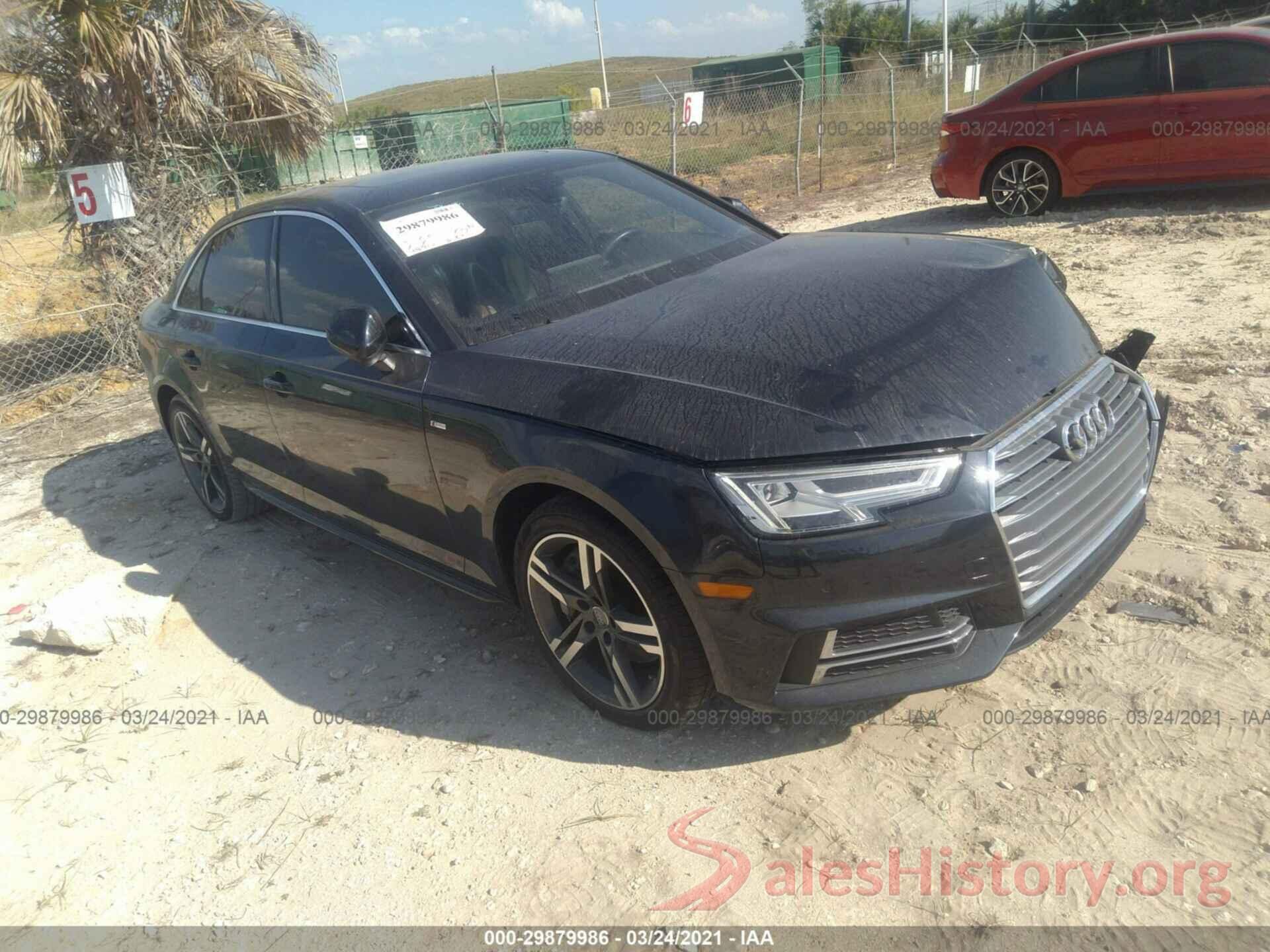 WAULNAF46HN008114 2017 AUDI A4