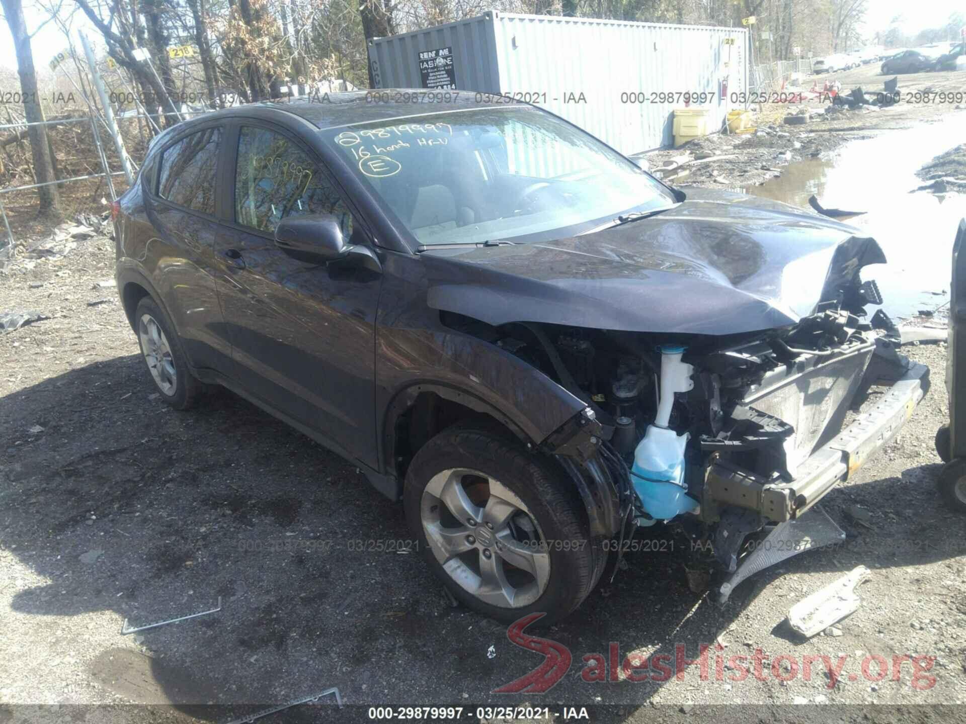 3CZRU6H5XGM763269 2016 HONDA HR-V