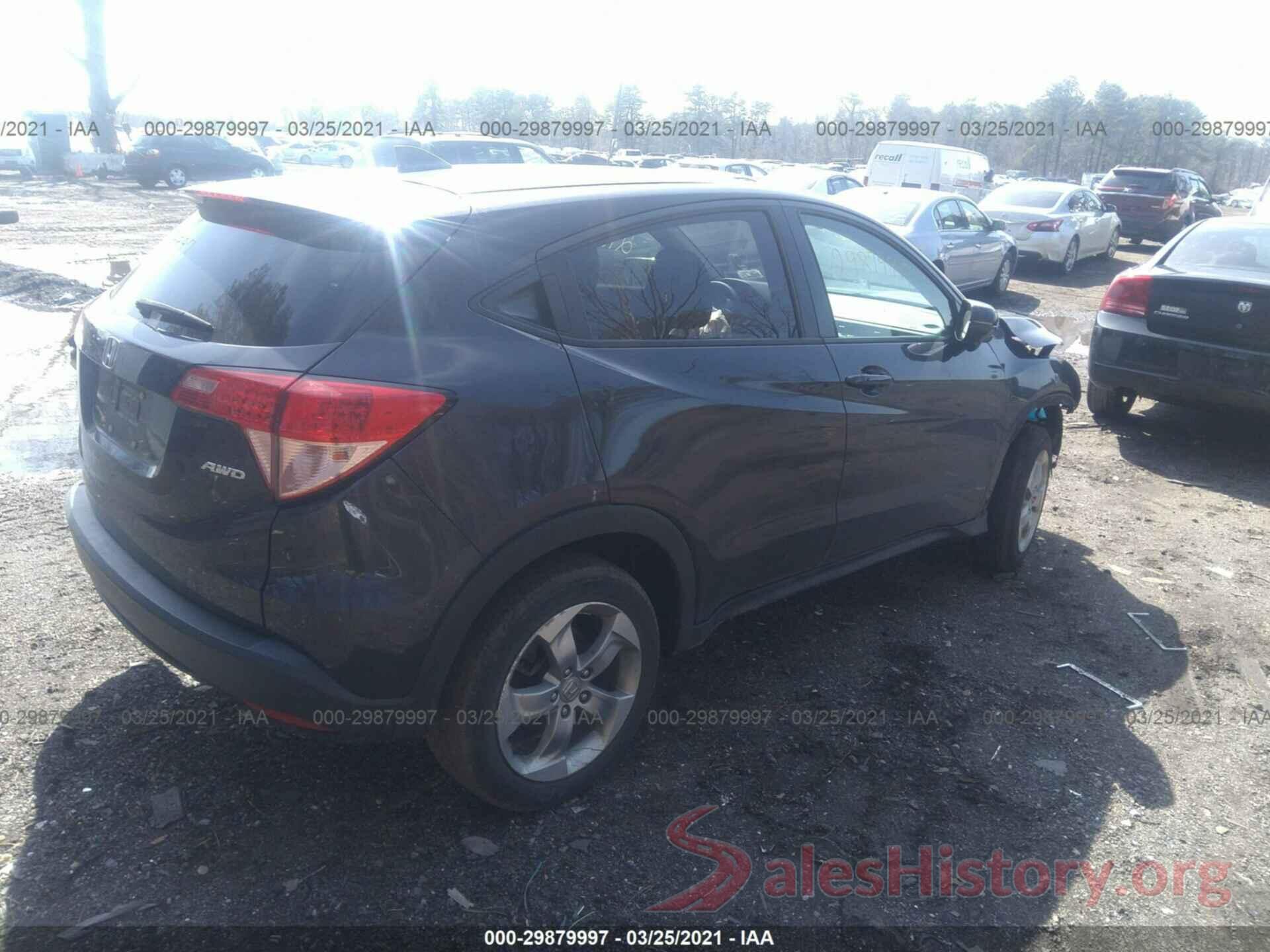 3CZRU6H5XGM763269 2016 HONDA HR-V