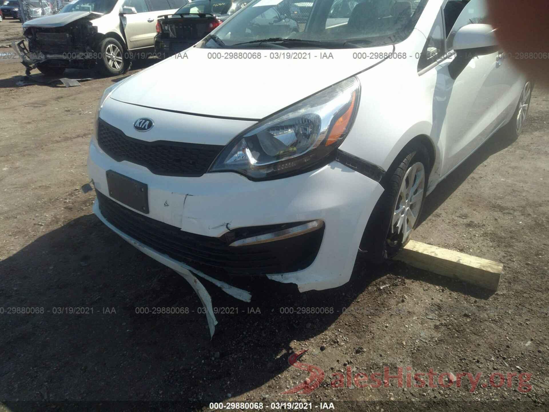 KNADM4A31G6549006 2016 KIA RIO