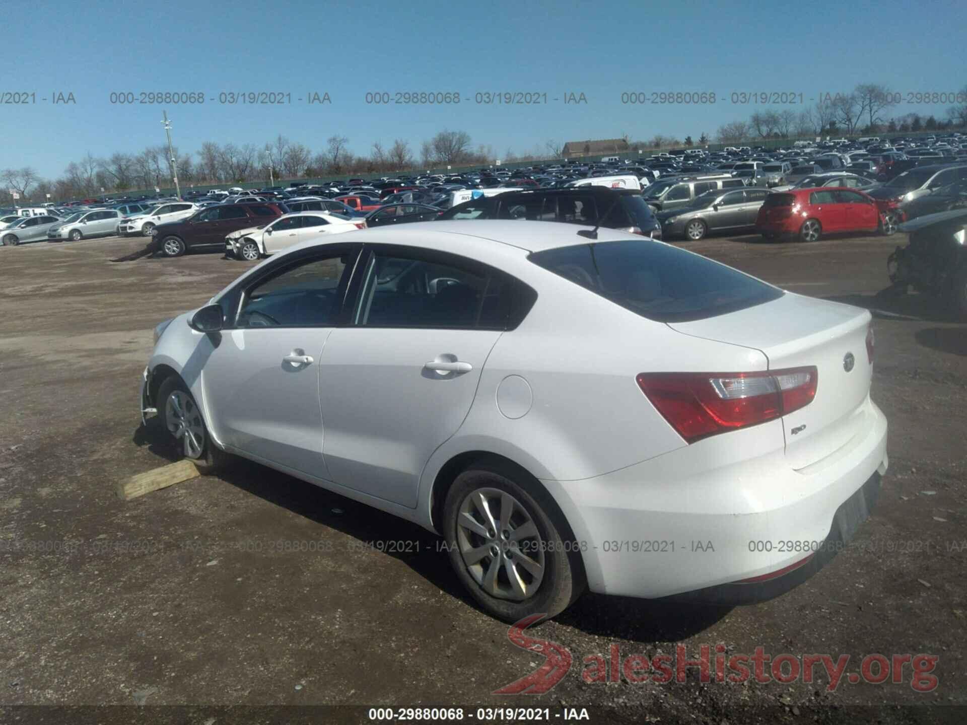 KNADM4A31G6549006 2016 KIA RIO