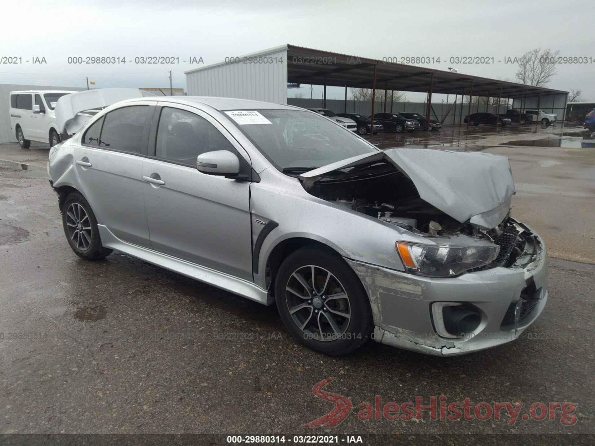 JA32U2FU2HU008882 2017 MITSUBISHI LANCER