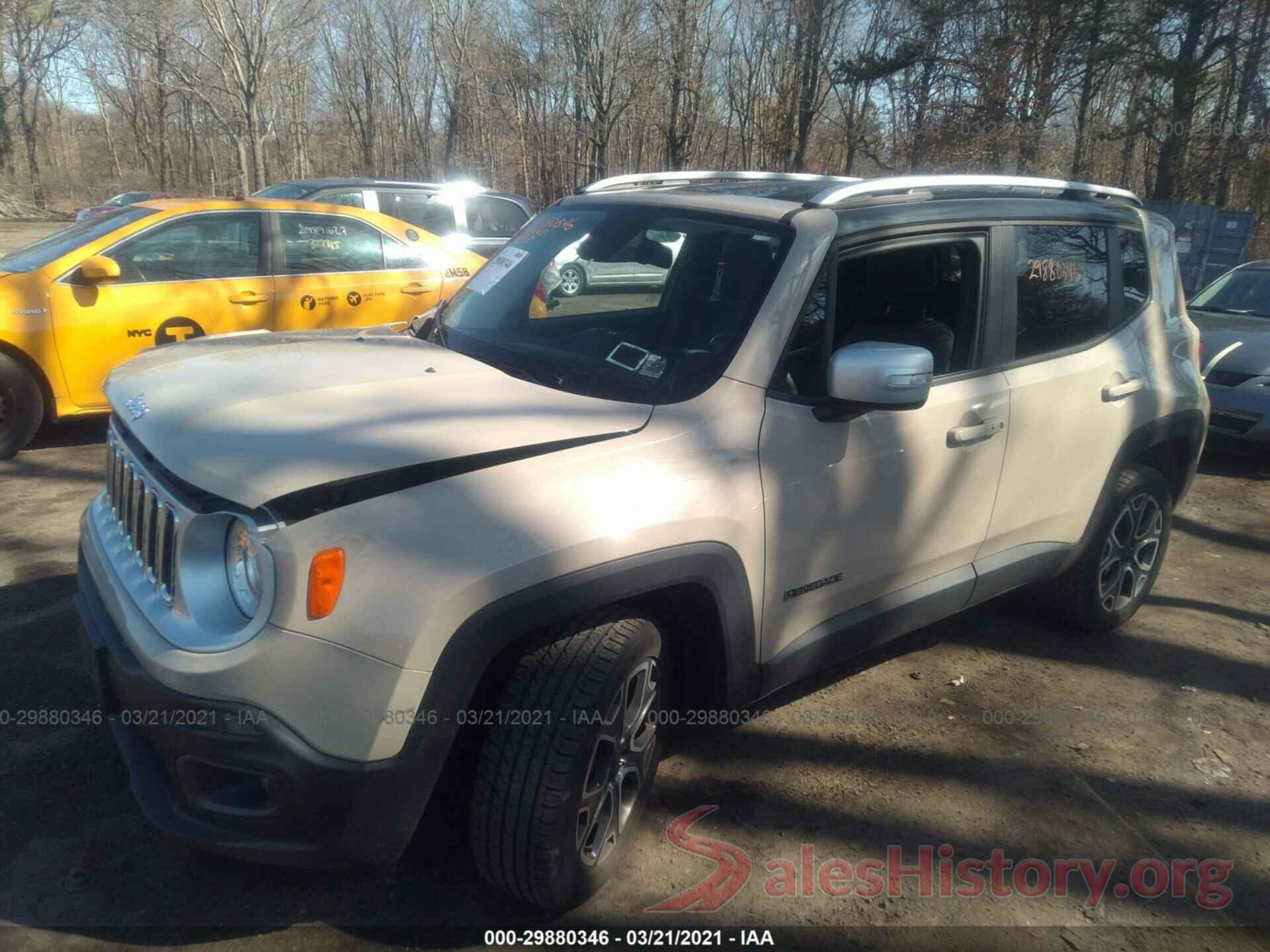 ZACCJBDT0GPD15038 2016 JEEP RENEGADE