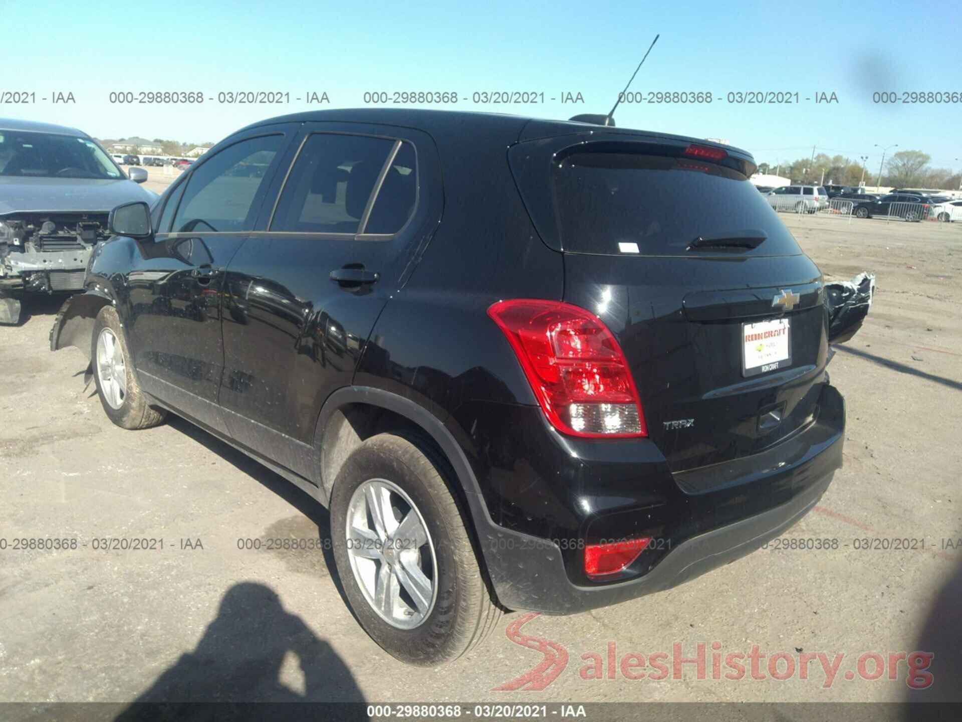 3GNCJKSB3LL321677 2020 CHEVROLET TRAX