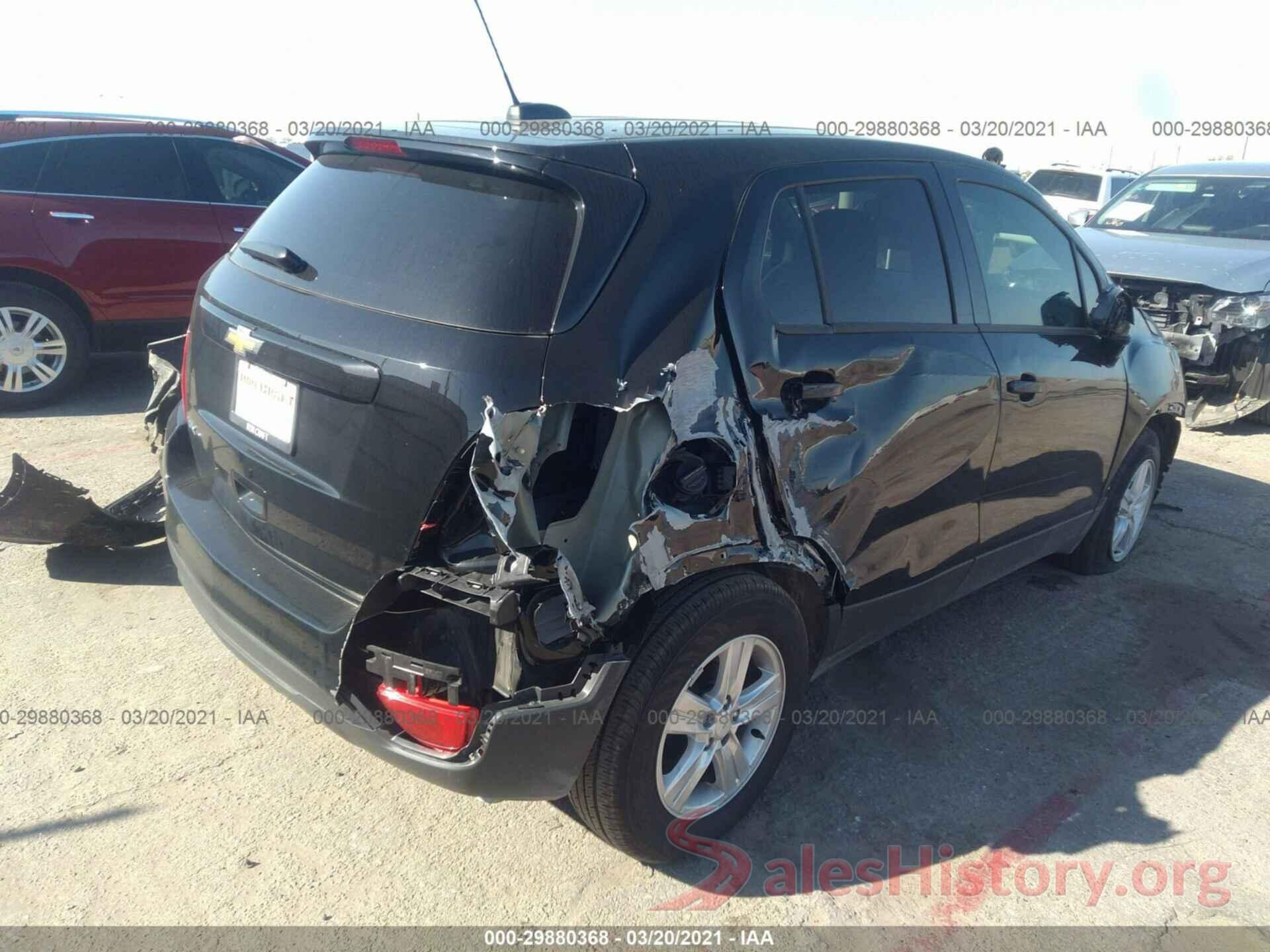 3GNCJKSB3LL321677 2020 CHEVROLET TRAX