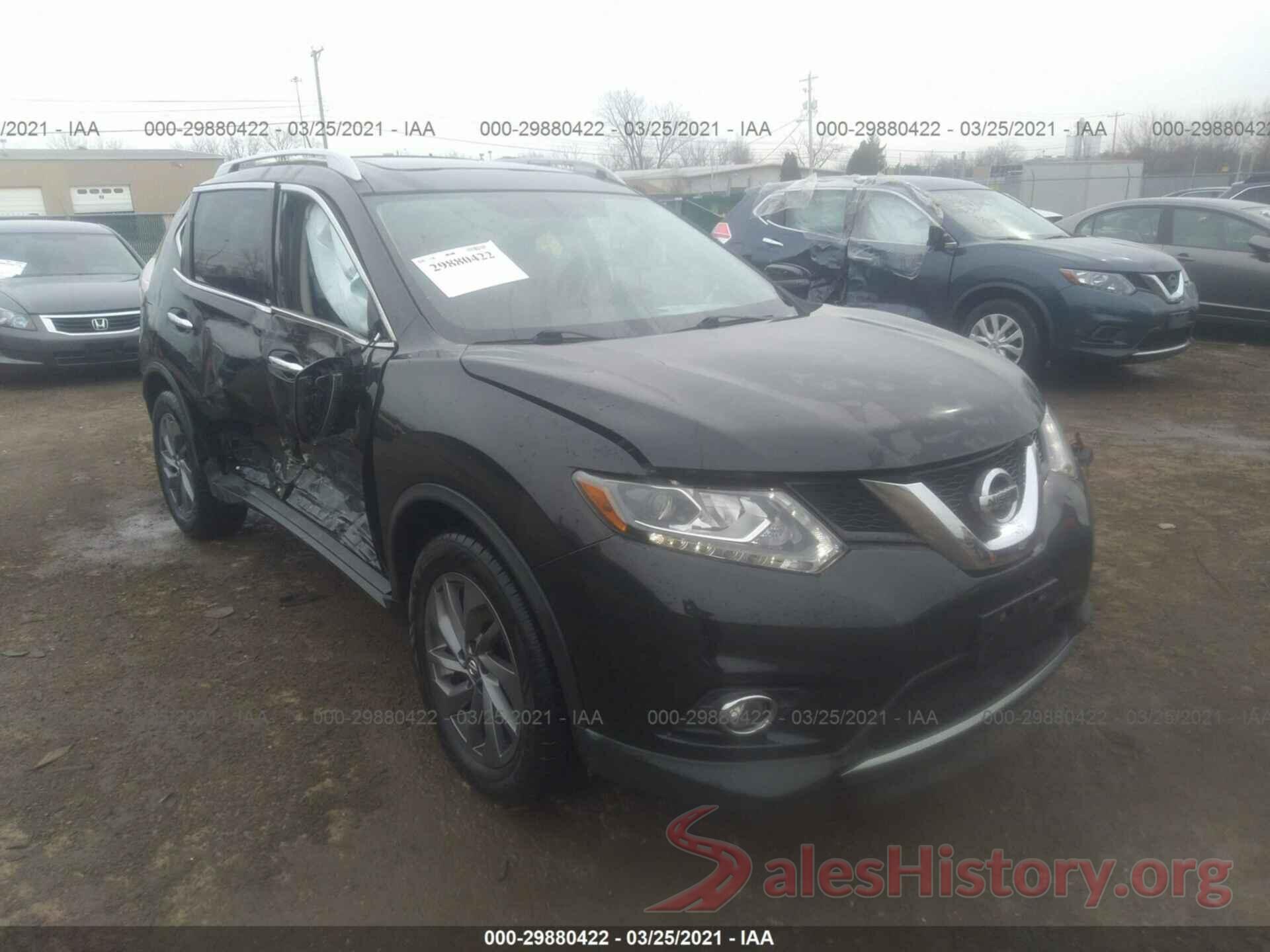 5N1AT2MT7GC802366 2016 NISSAN ROGUE