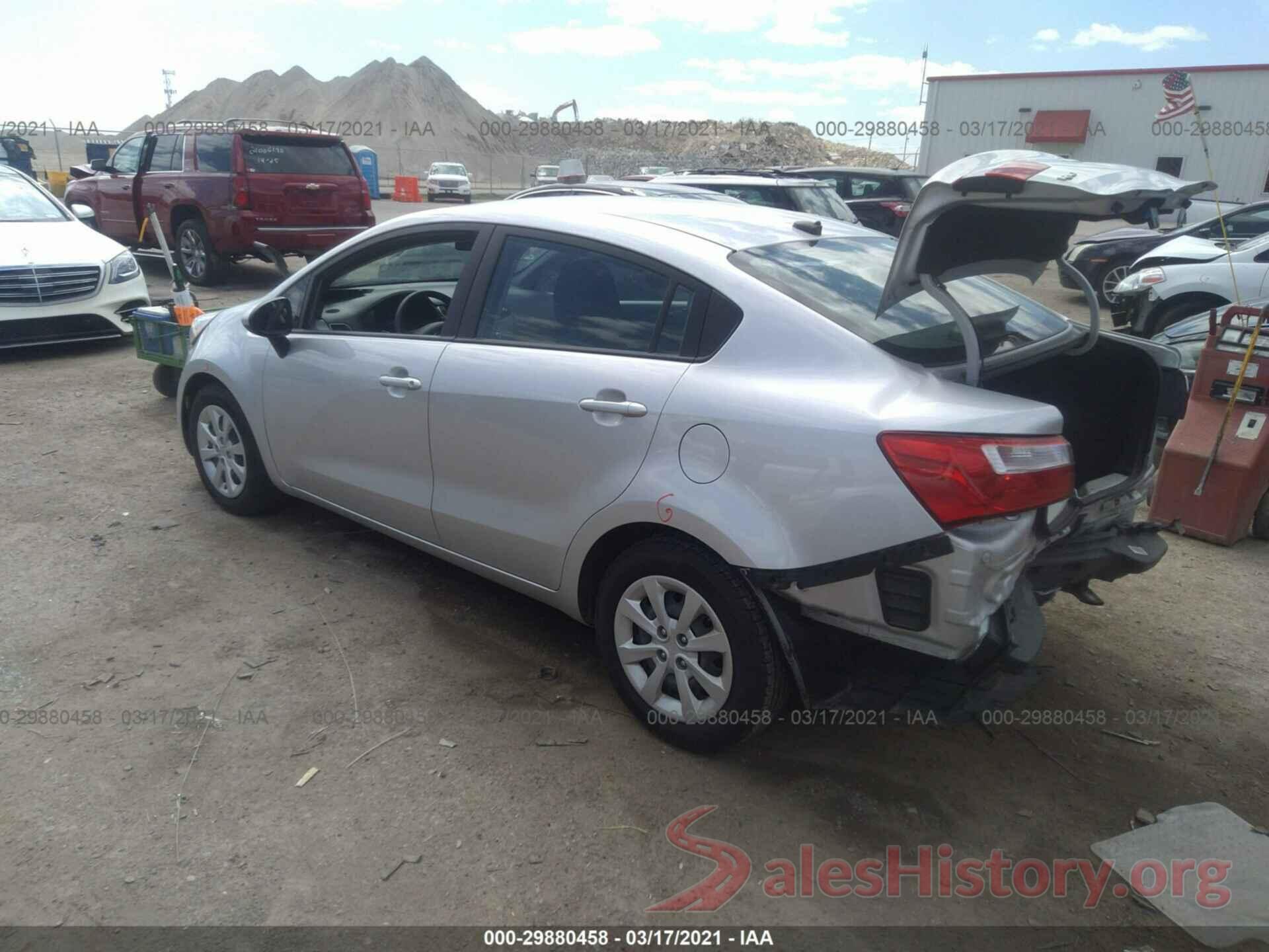 KNADM4A38G6596002 2016 KIA RIO