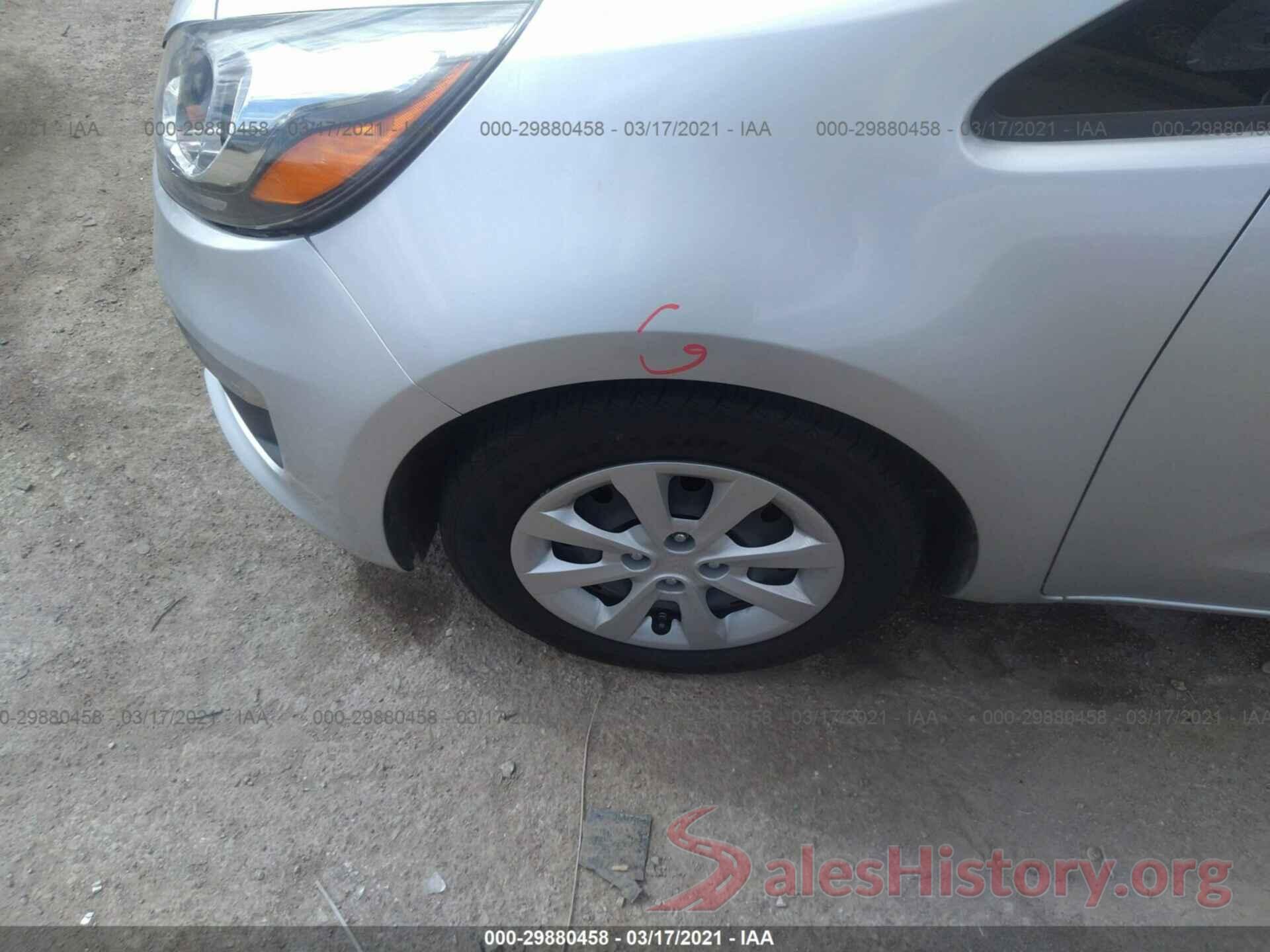 KNADM4A38G6596002 2016 KIA RIO