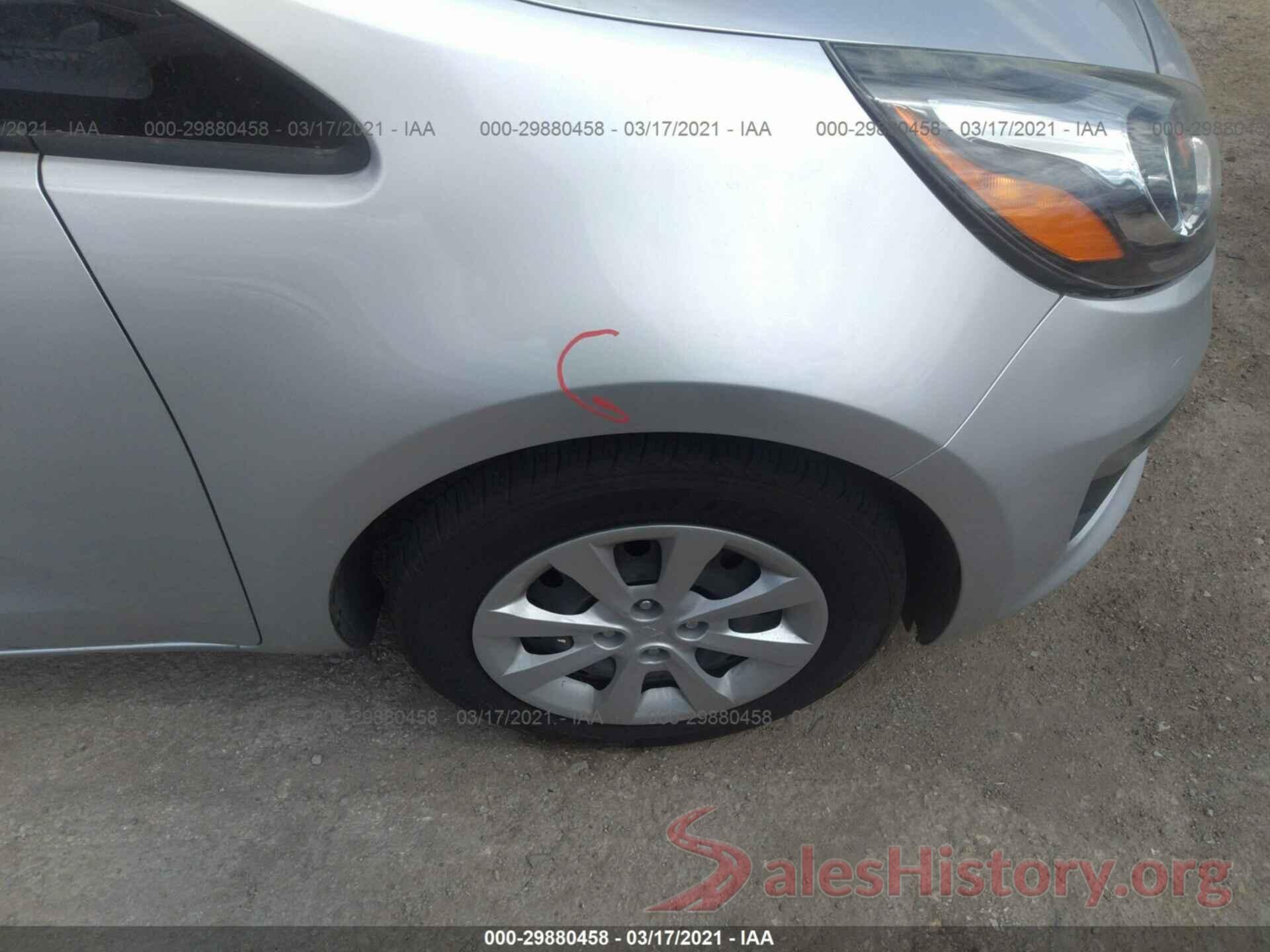 KNADM4A38G6596002 2016 KIA RIO