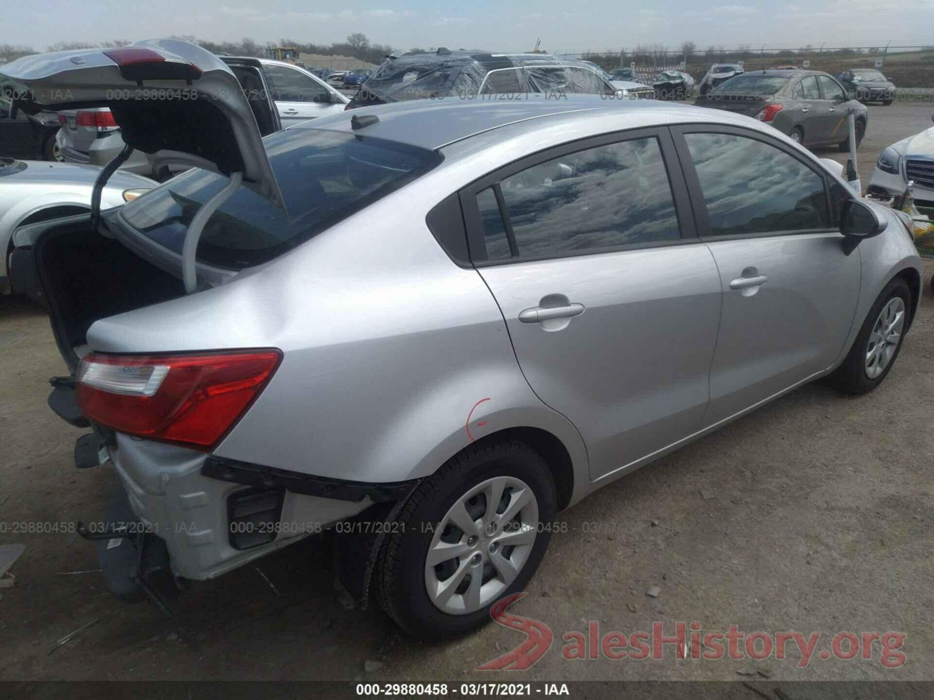 KNADM4A38G6596002 2016 KIA RIO