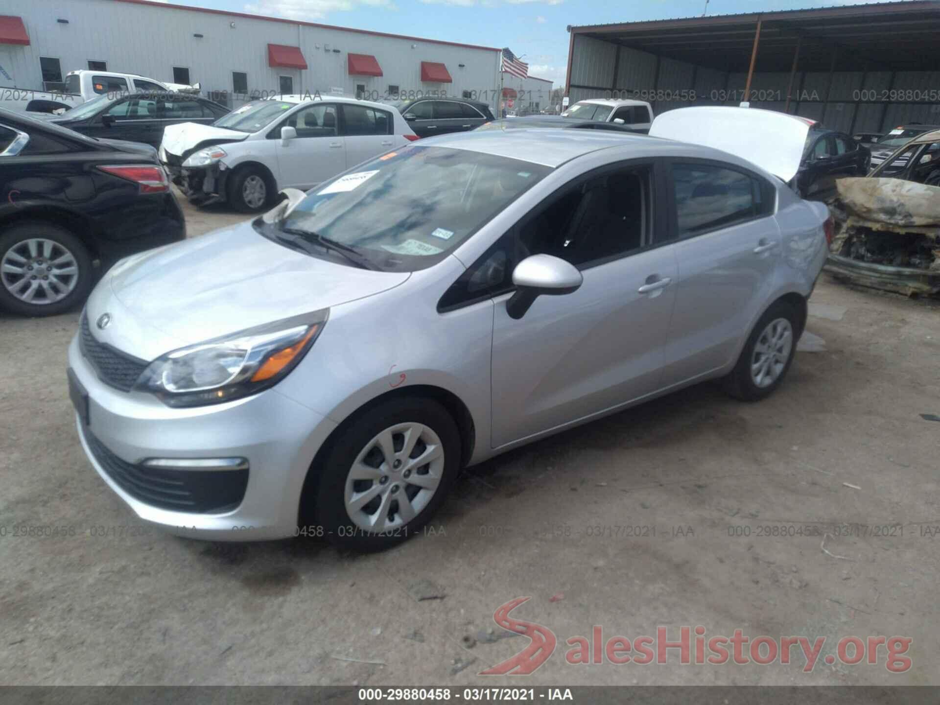 KNADM4A38G6596002 2016 KIA RIO