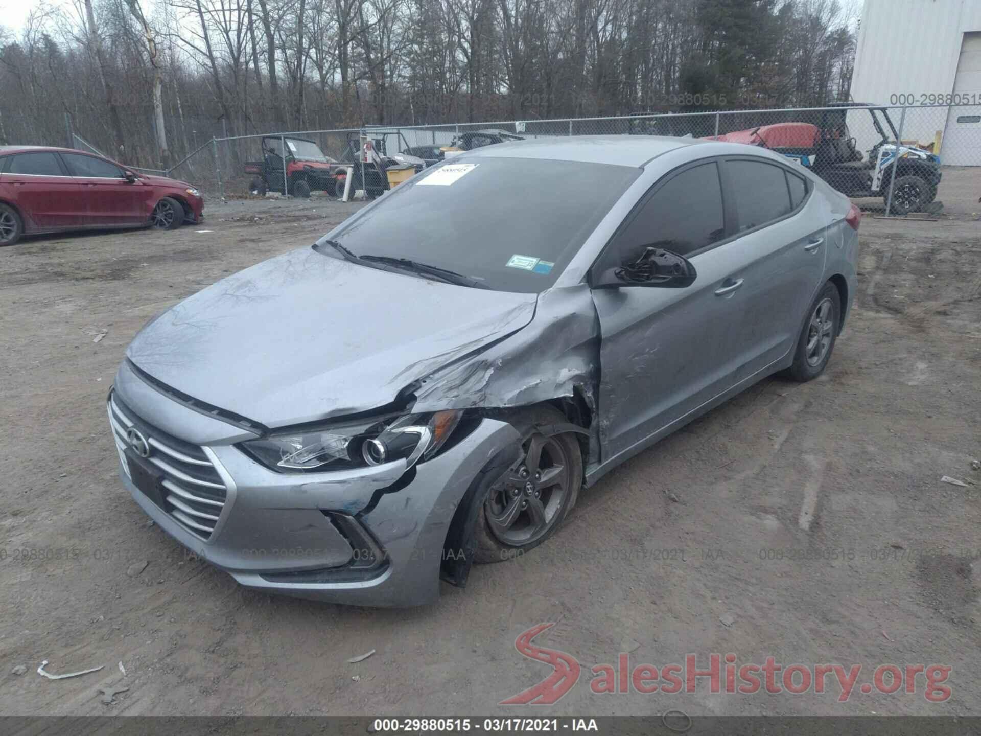 5NPD94LA2HH122697 2017 HYUNDAI ELANTRA