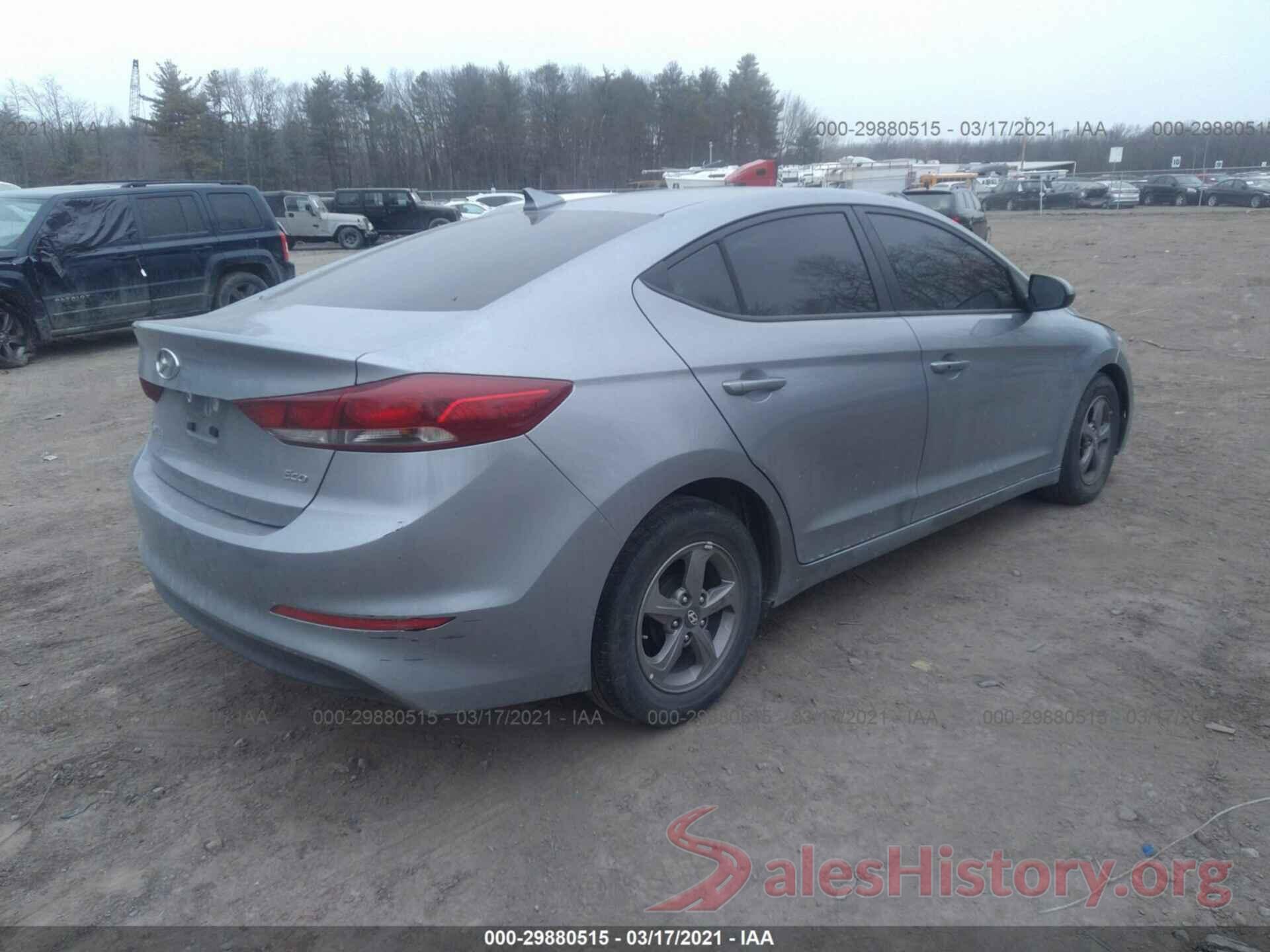 5NPD94LA2HH122697 2017 HYUNDAI ELANTRA