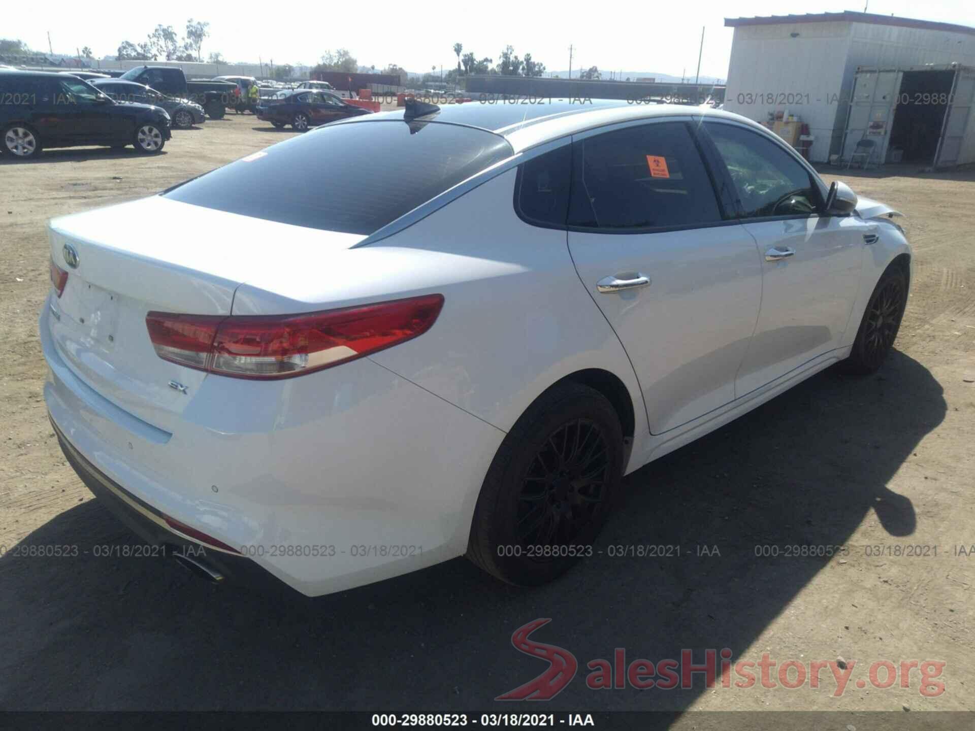 5XXGU4L37JG204083 2018 KIA OPTIMA