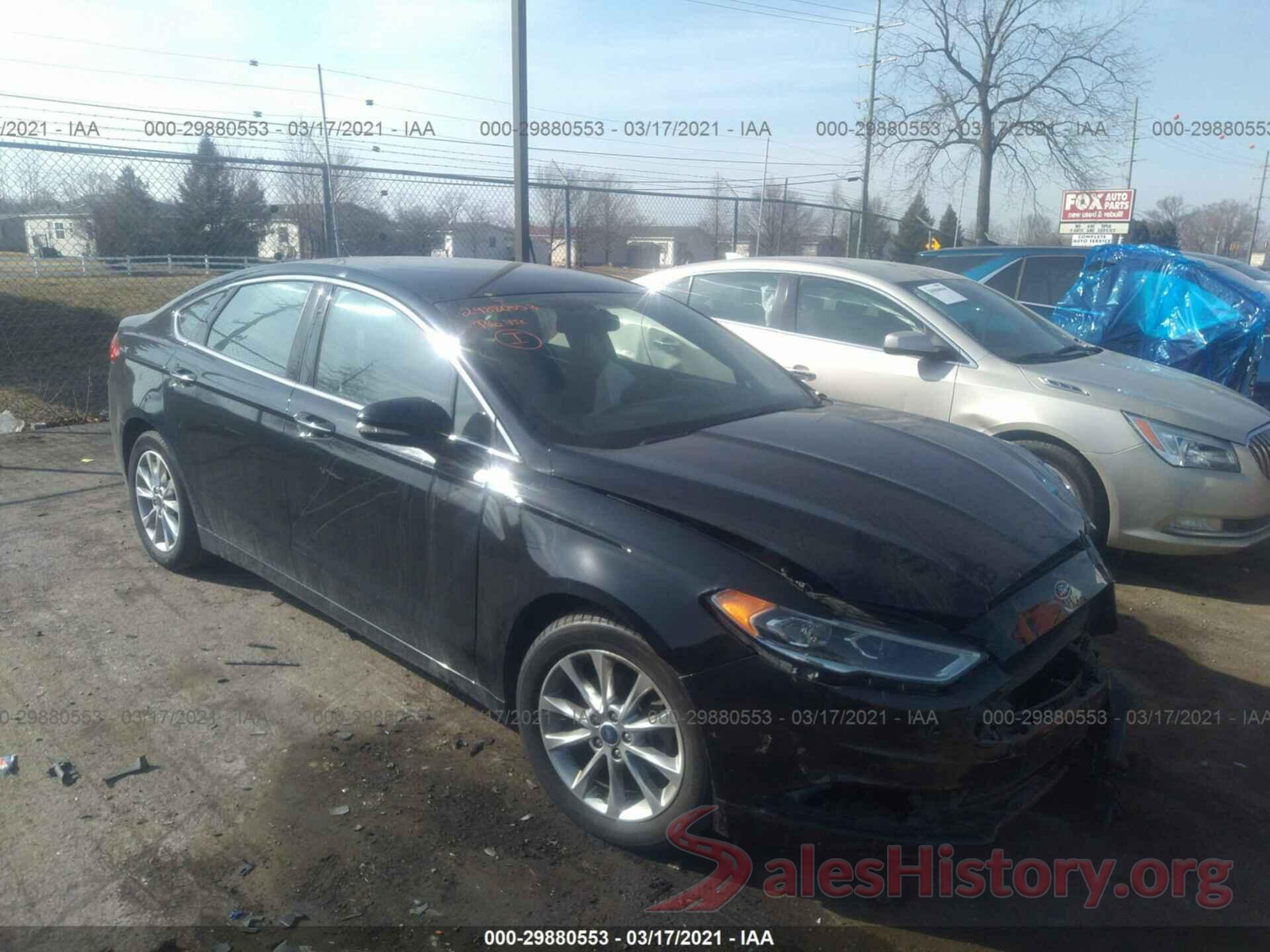 3FA6P0HD3HR245907 2017 FORD FUSION