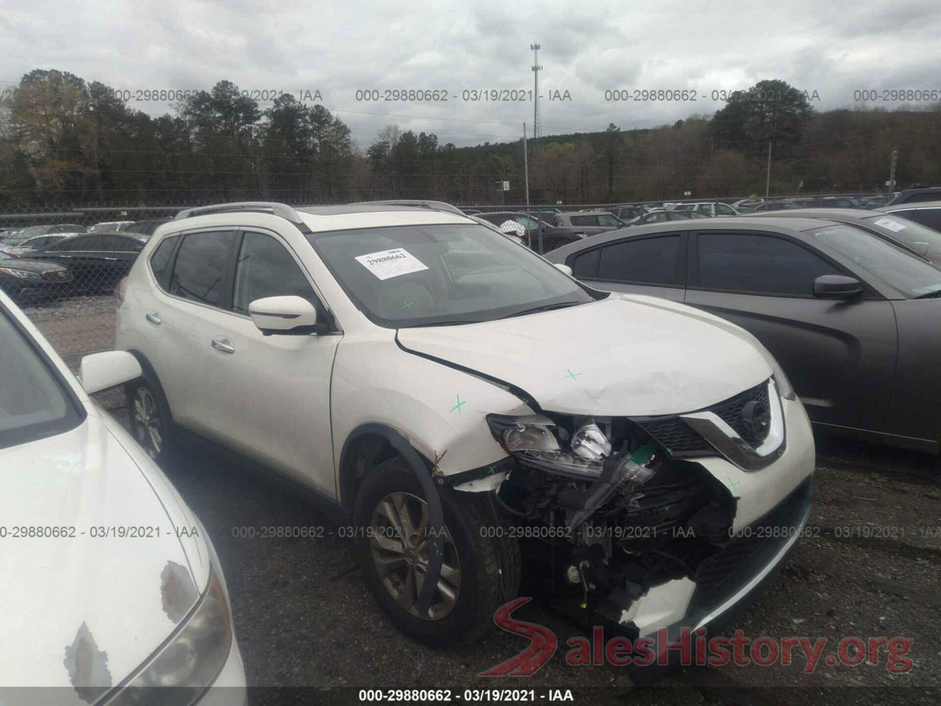 5N1AT2MT5GC911716 2016 NISSAN ROGUE