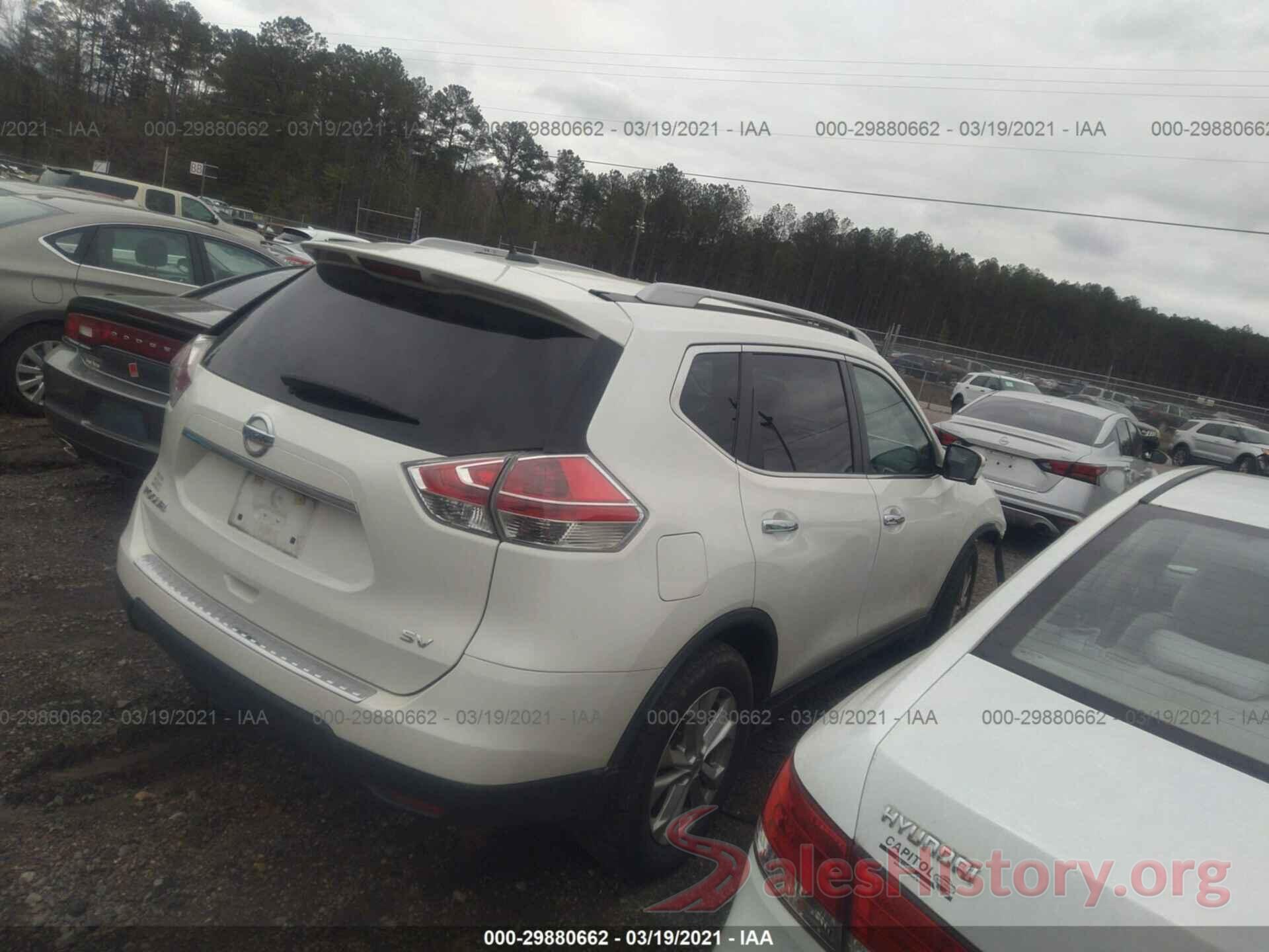 5N1AT2MT5GC911716 2016 NISSAN ROGUE