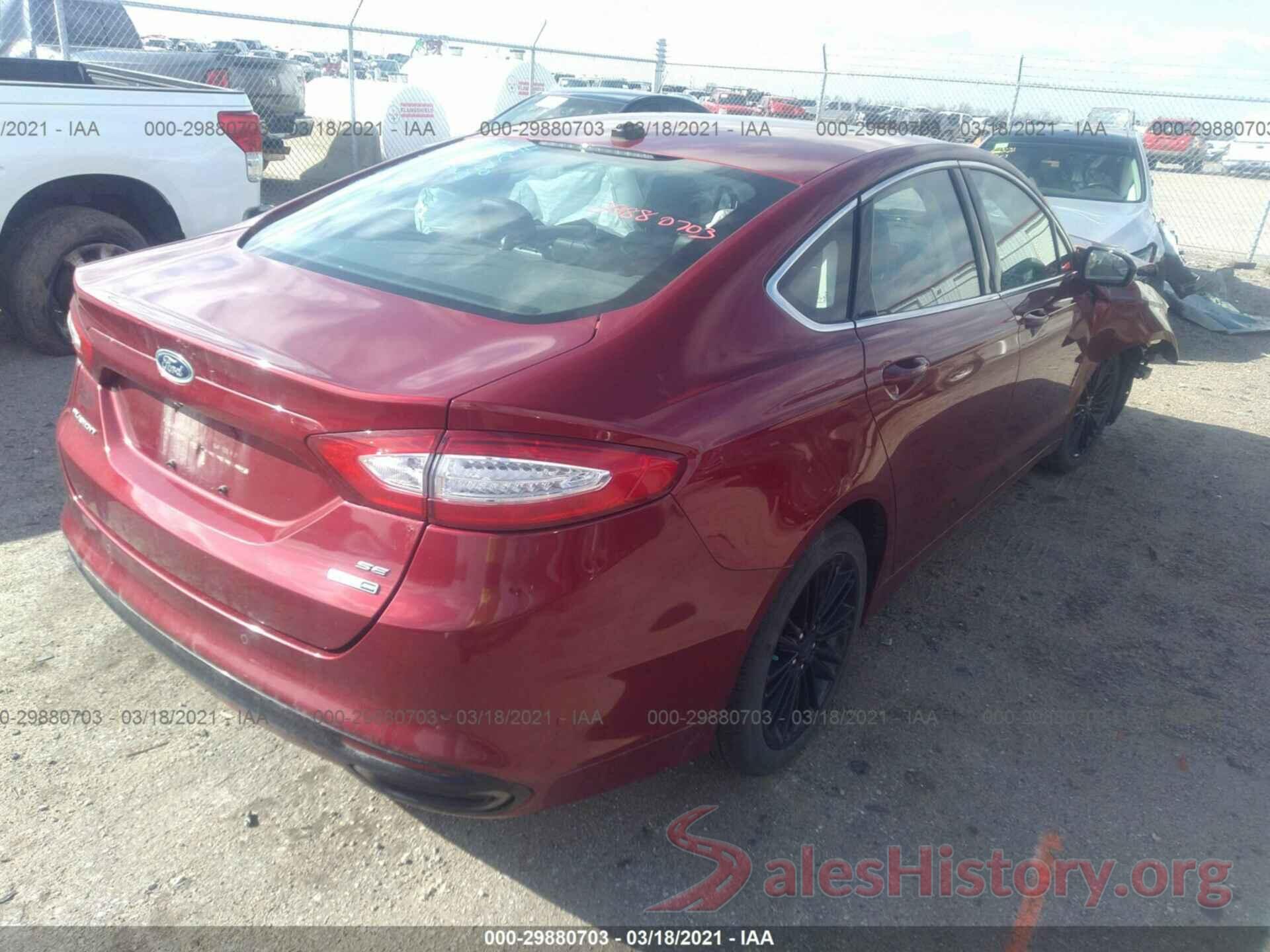 3FA6P0T95GR301248 2016 FORD FUSION