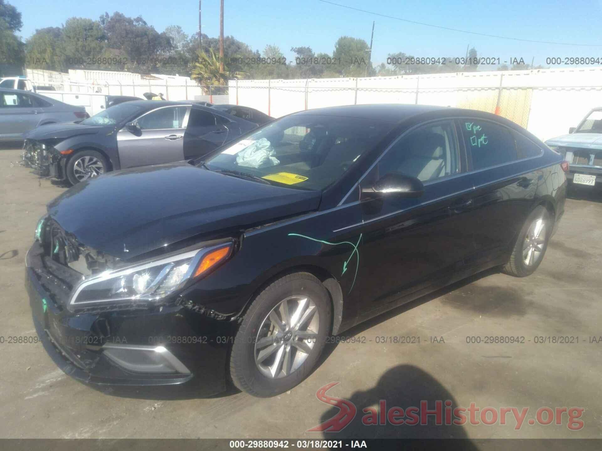 5NPE24AF2HH482012 2017 HYUNDAI SONATA