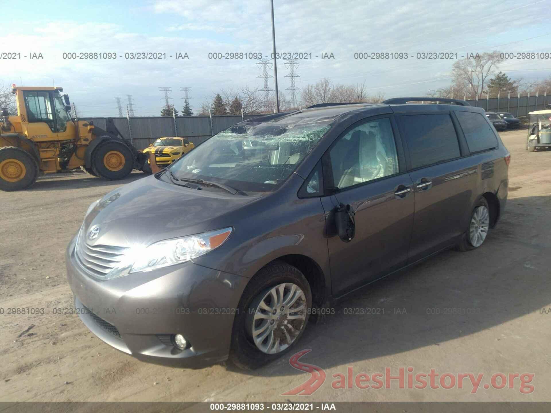 5TDYZ3DC8HS894000 2017 TOYOTA SIENNA