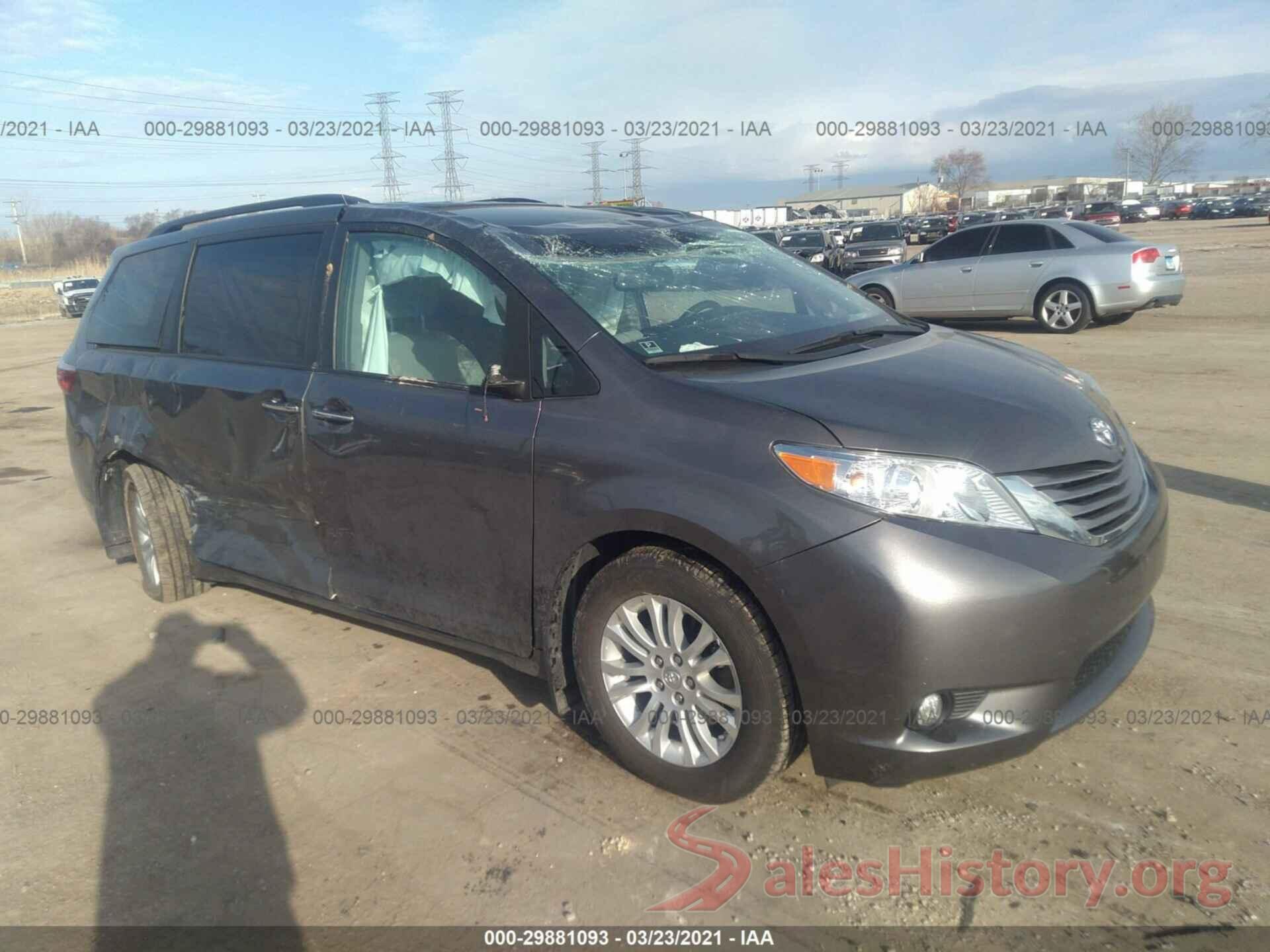 5TDYZ3DC8HS894000 2017 TOYOTA SIENNA