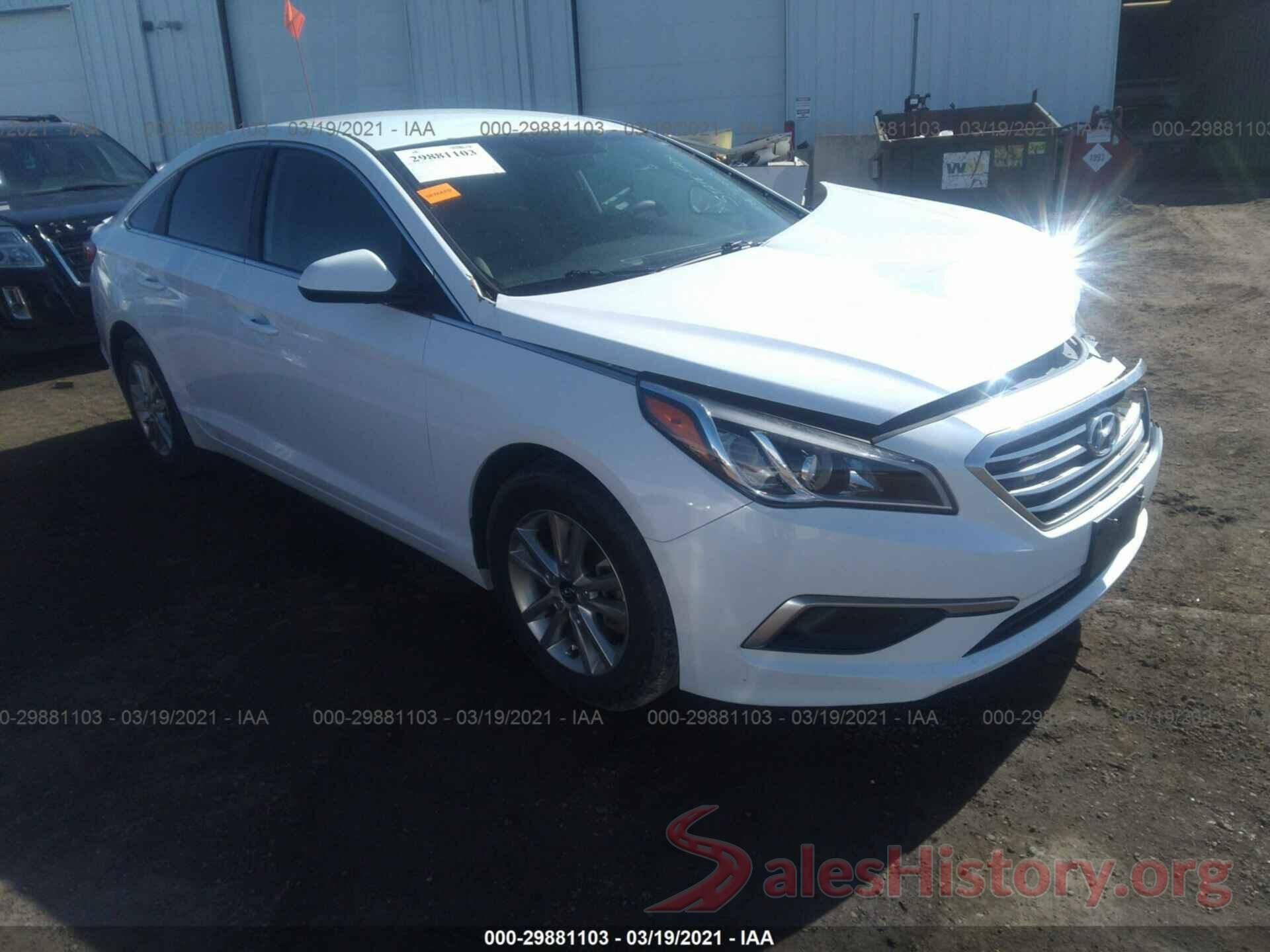 5NPE24AF4HH471917 2017 HYUNDAI SONATA