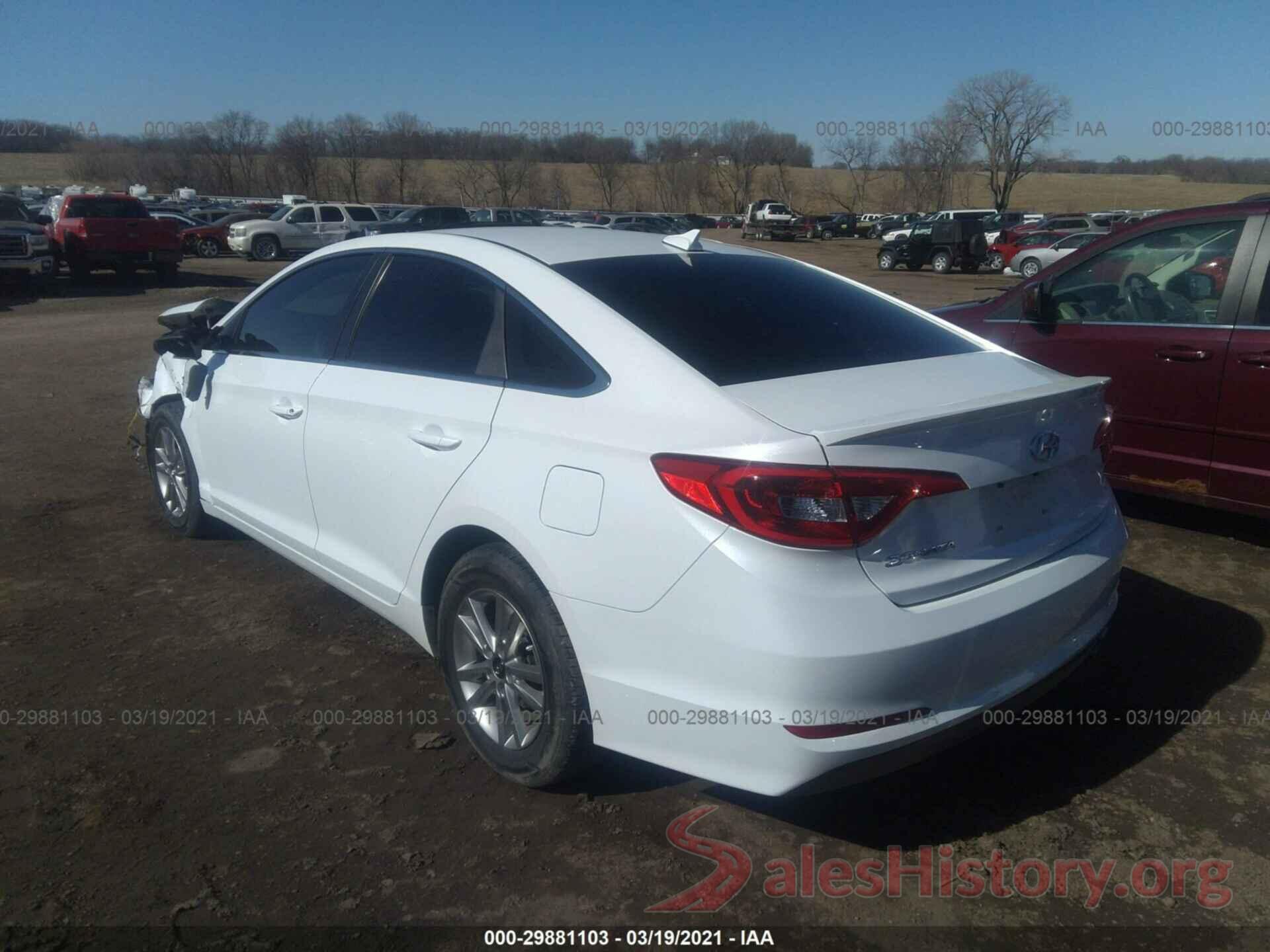 5NPE24AF4HH471917 2017 HYUNDAI SONATA