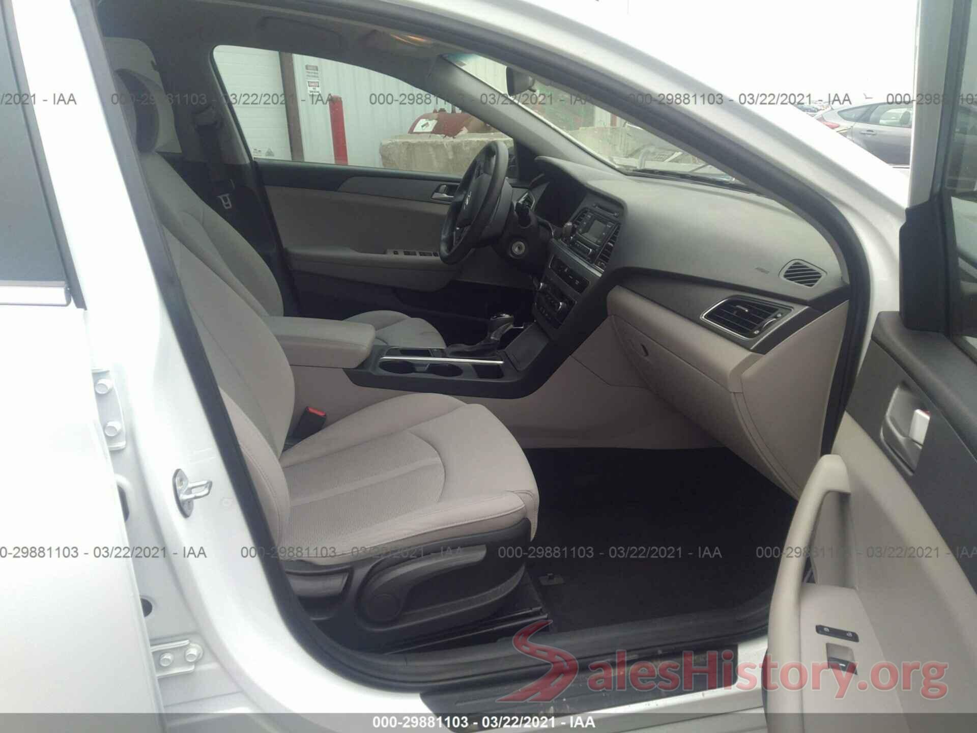 5NPE24AF4HH471917 2017 HYUNDAI SONATA