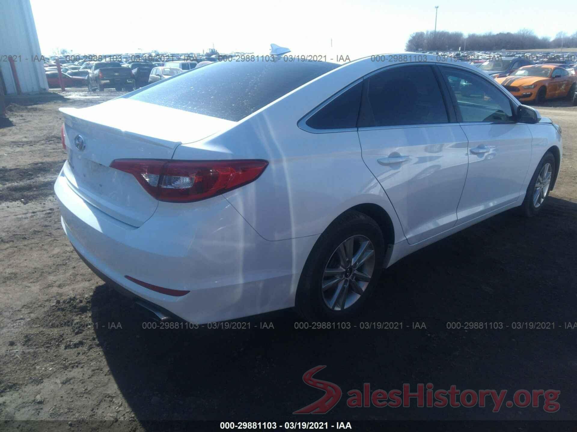 5NPE24AF4HH471917 2017 HYUNDAI SONATA