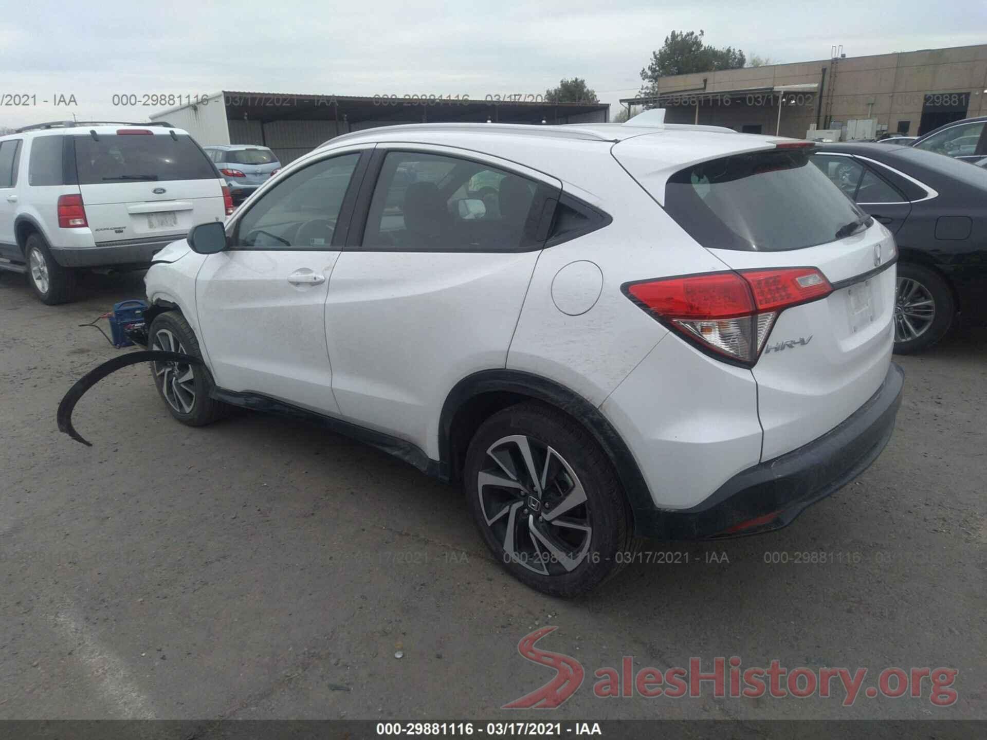 3CZRU5H15KM705764 2019 HONDA HR-V