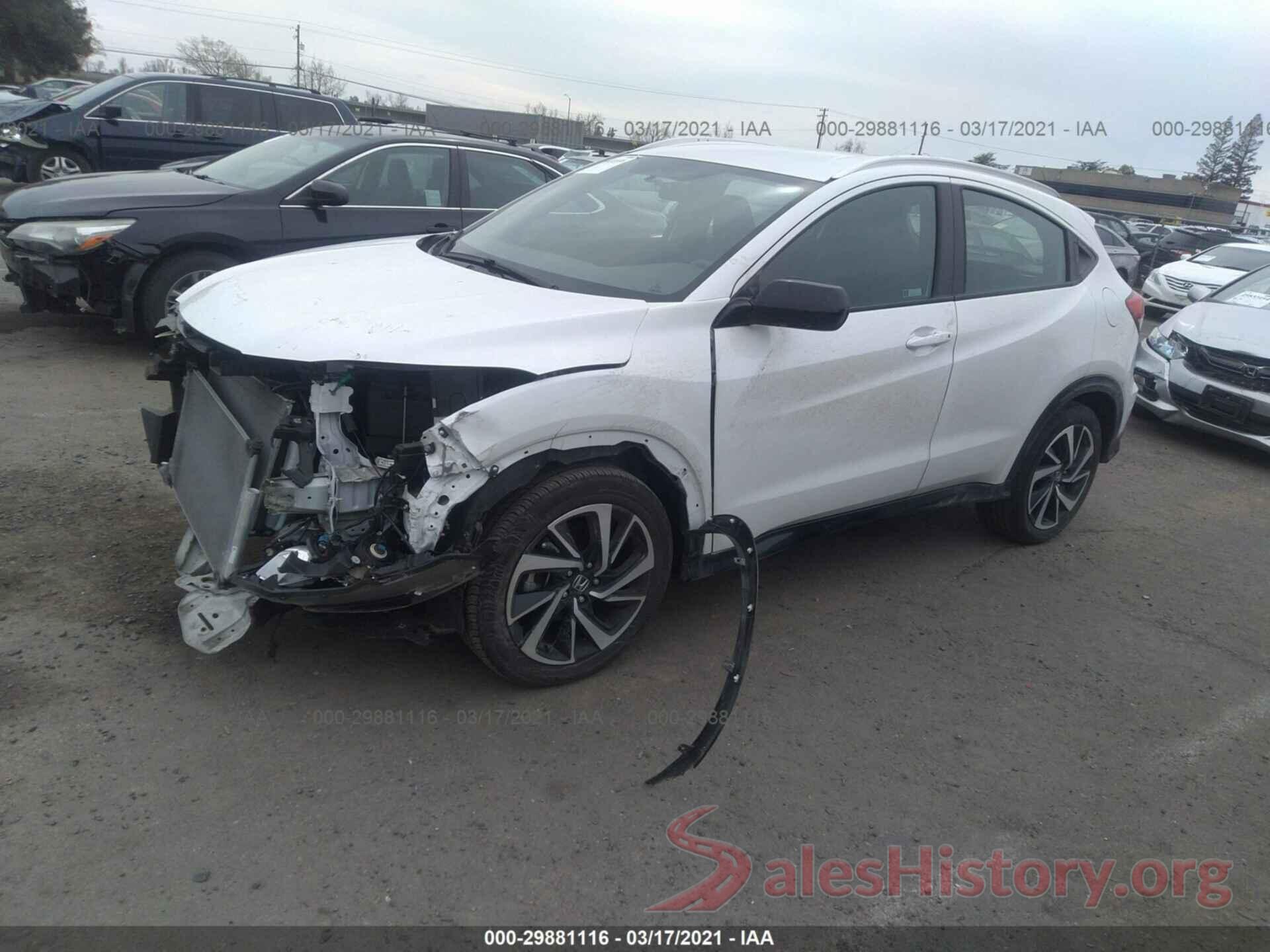 3CZRU5H15KM705764 2019 HONDA HR-V