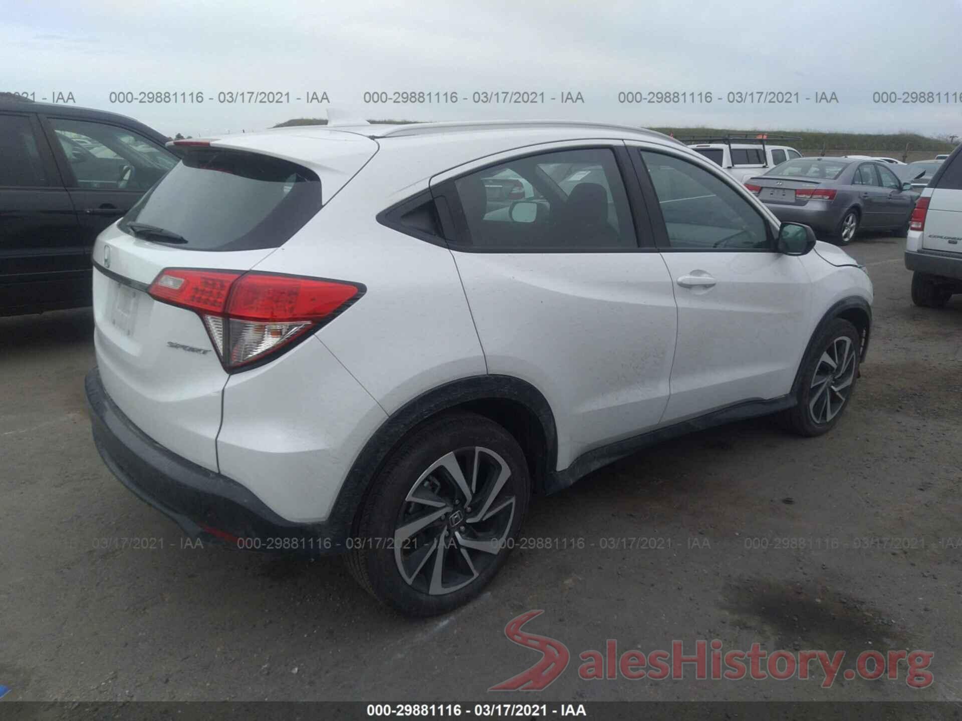 3CZRU5H15KM705764 2019 HONDA HR-V