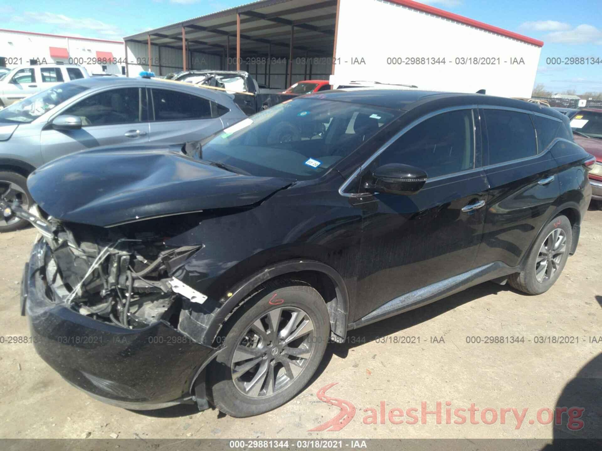 5N1AZ2MG3JN117858 2018 NISSAN MURANO