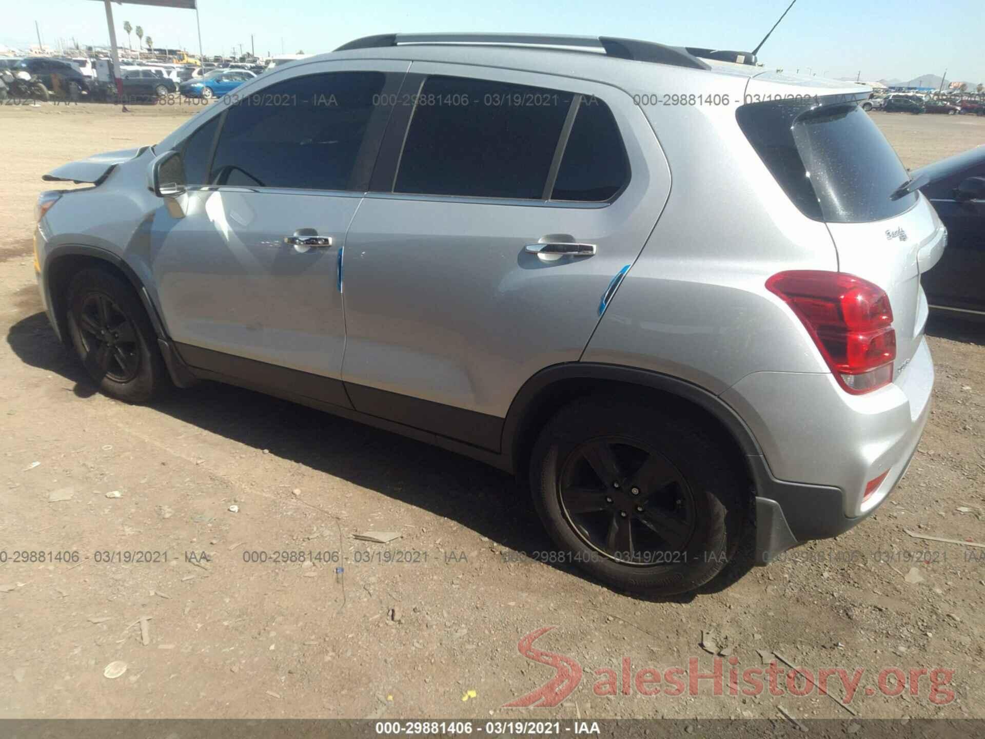 3GNCJLSB5KL388639 2019 CHEVROLET TRAX