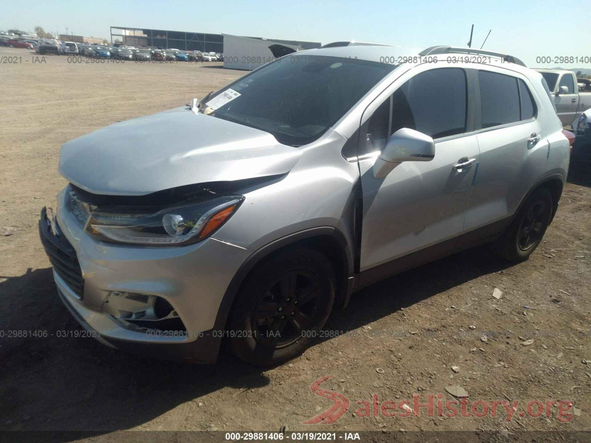 3GNCJLSB5KL388639 2019 CHEVROLET TRAX