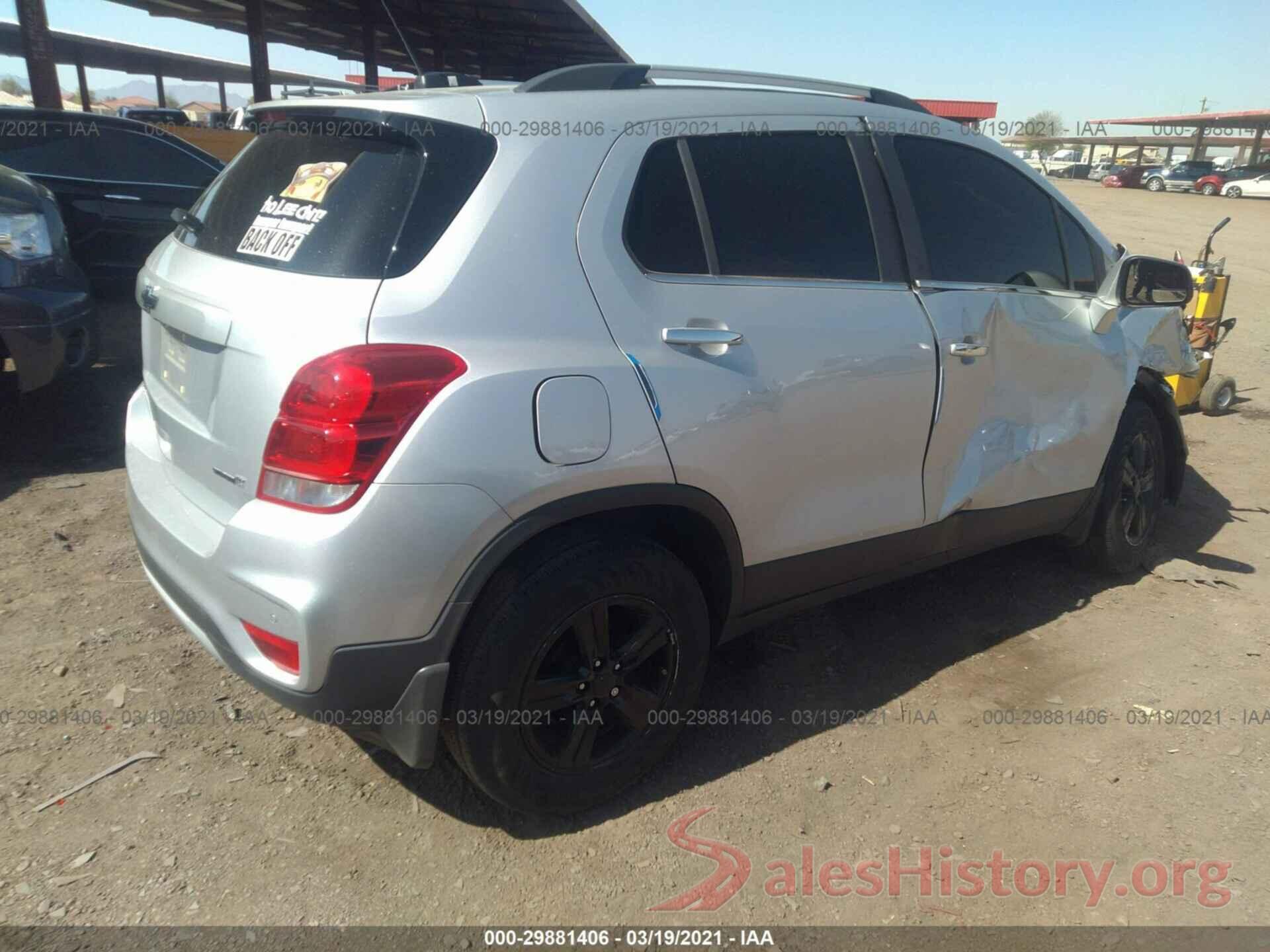 3GNCJLSB5KL388639 2019 CHEVROLET TRAX