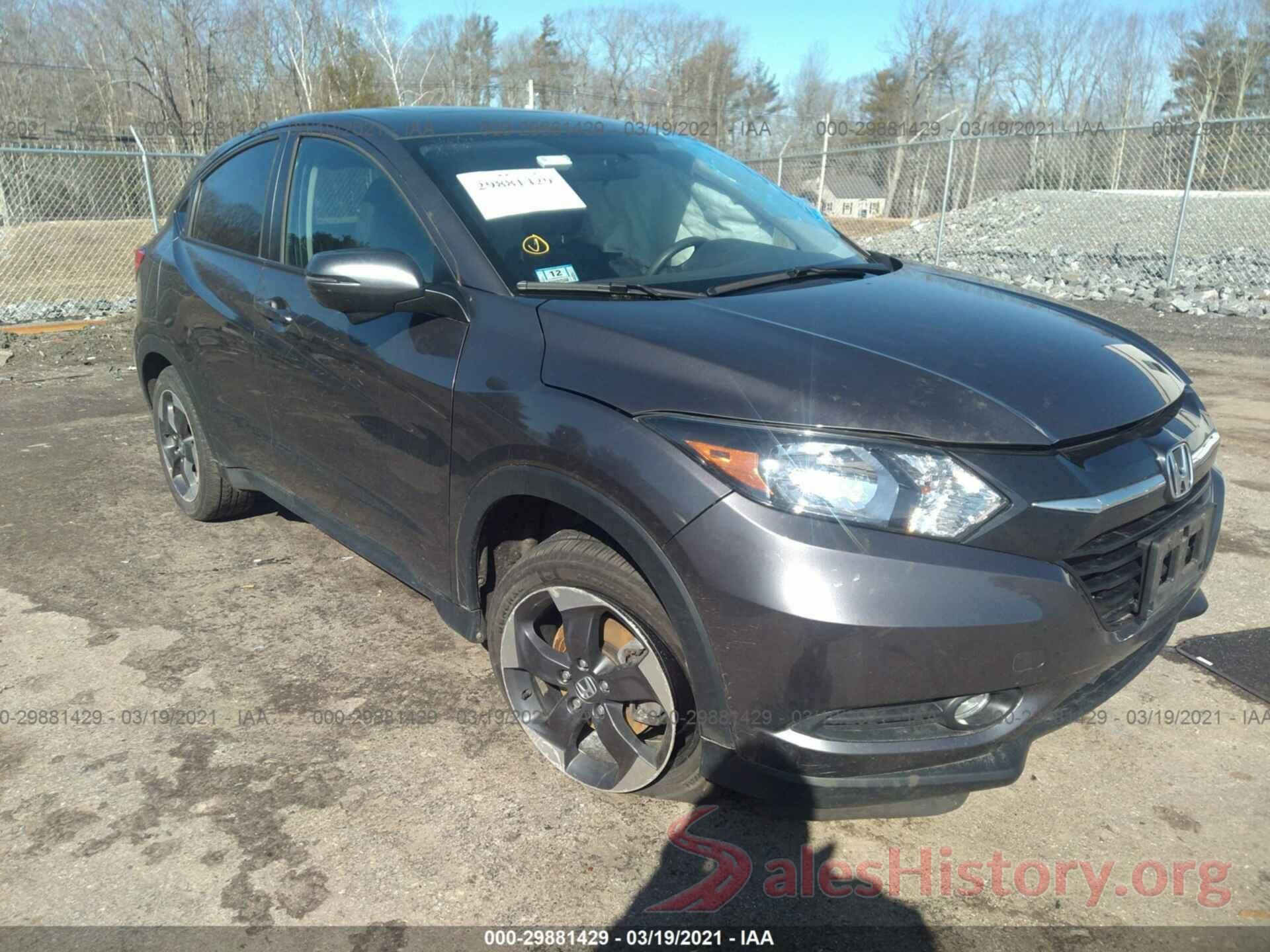 3CZRU6H51JM704375 2018 HONDA HR-V