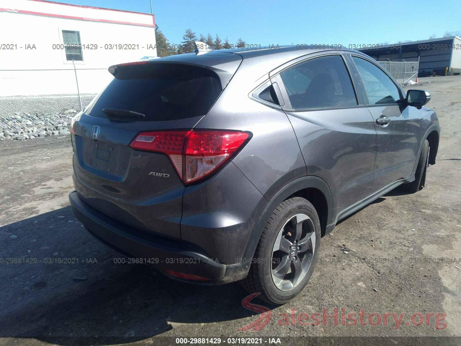 3CZRU6H51JM704375 2018 HONDA HR-V