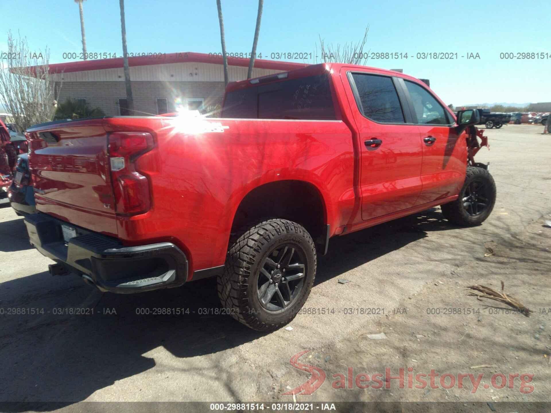 1GCPYFED5LZ139157 2020 CHEVROLET SILVERADO 1500