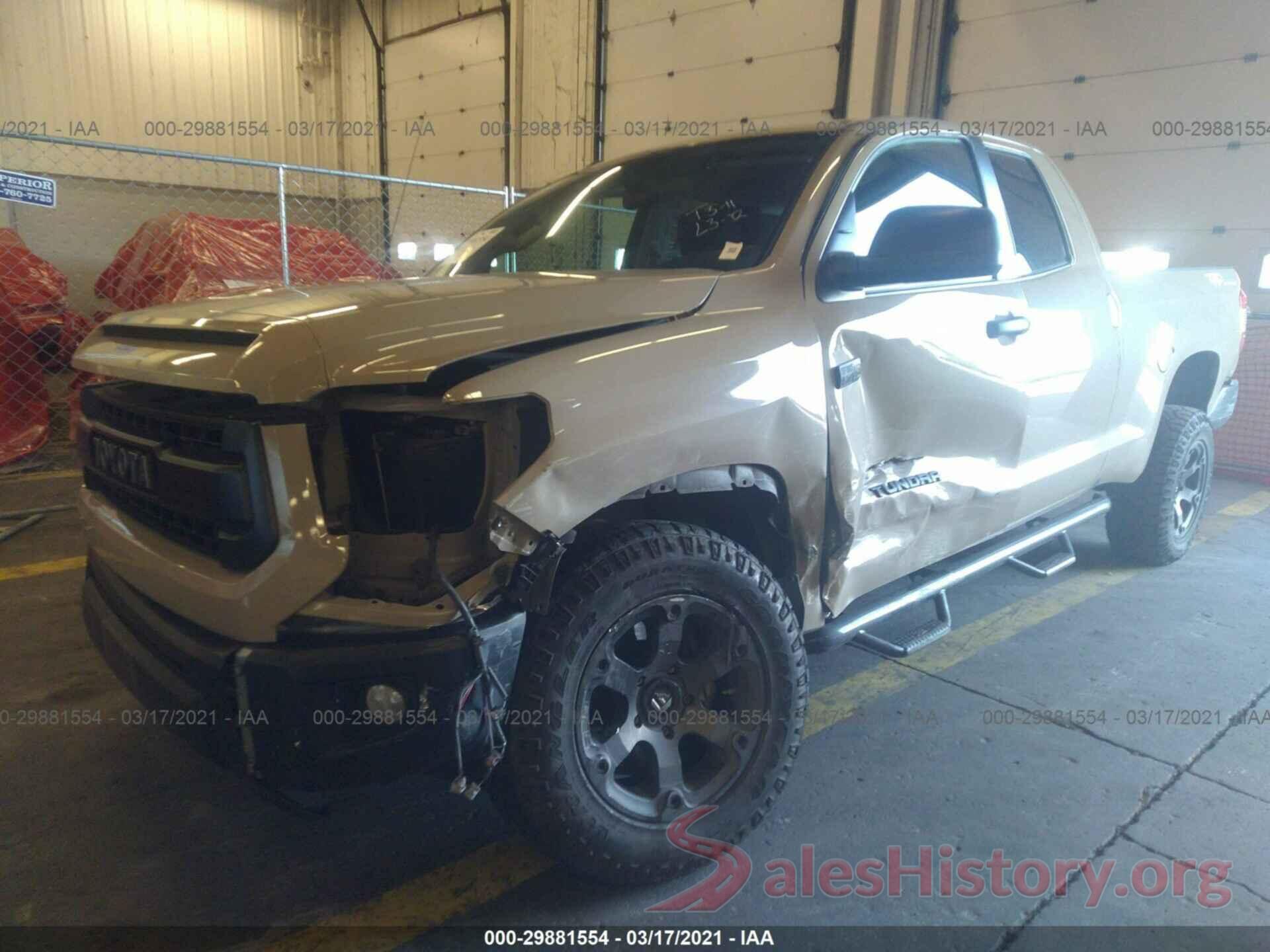 5TFUY5F16HX603075 2017 TOYOTA TUNDRA 4WD