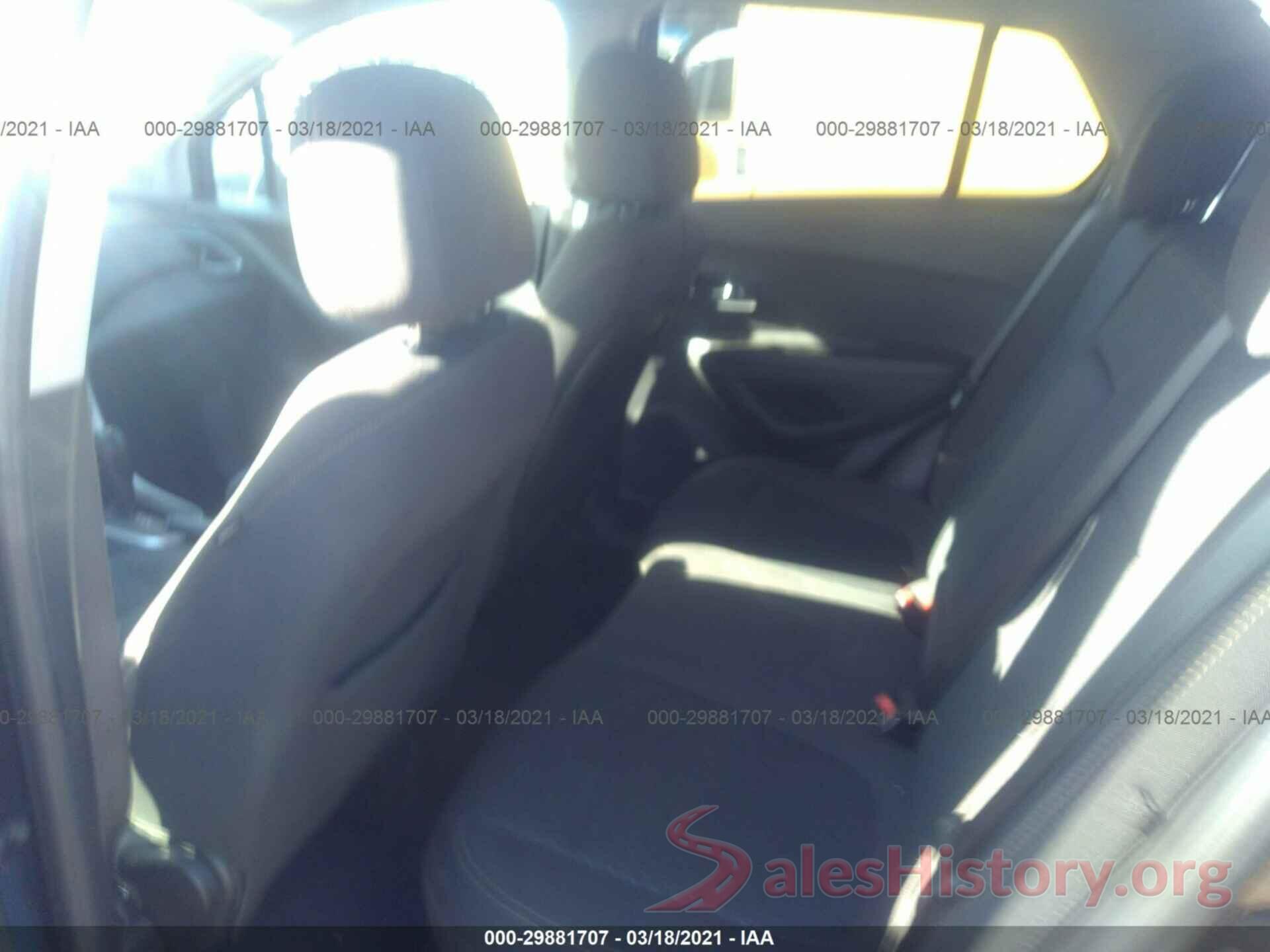 KL7CJKSB2LB058881 2020 CHEVROLET TRAX