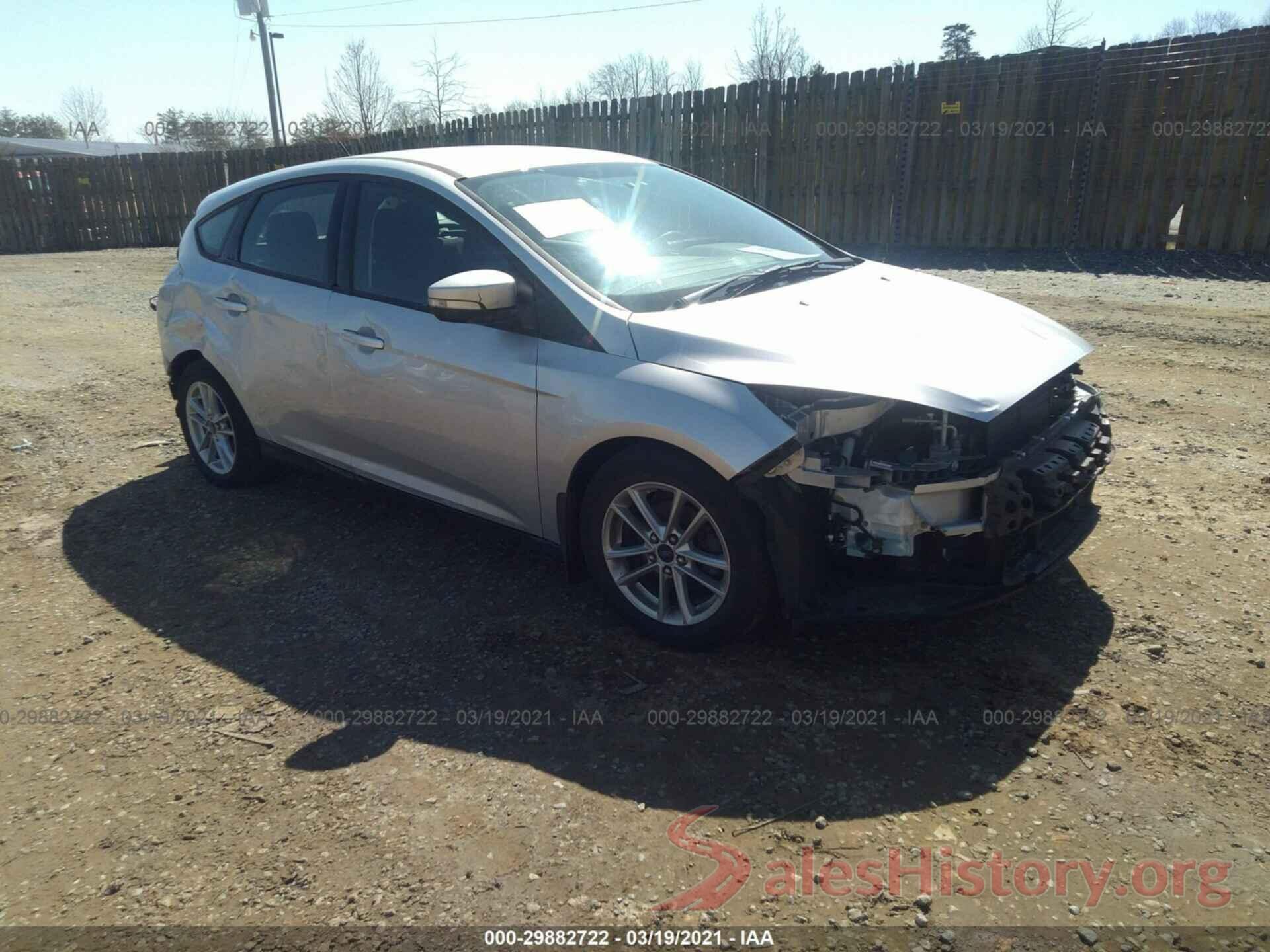 1FADP3K29GL218806 2016 FORD FOCUS