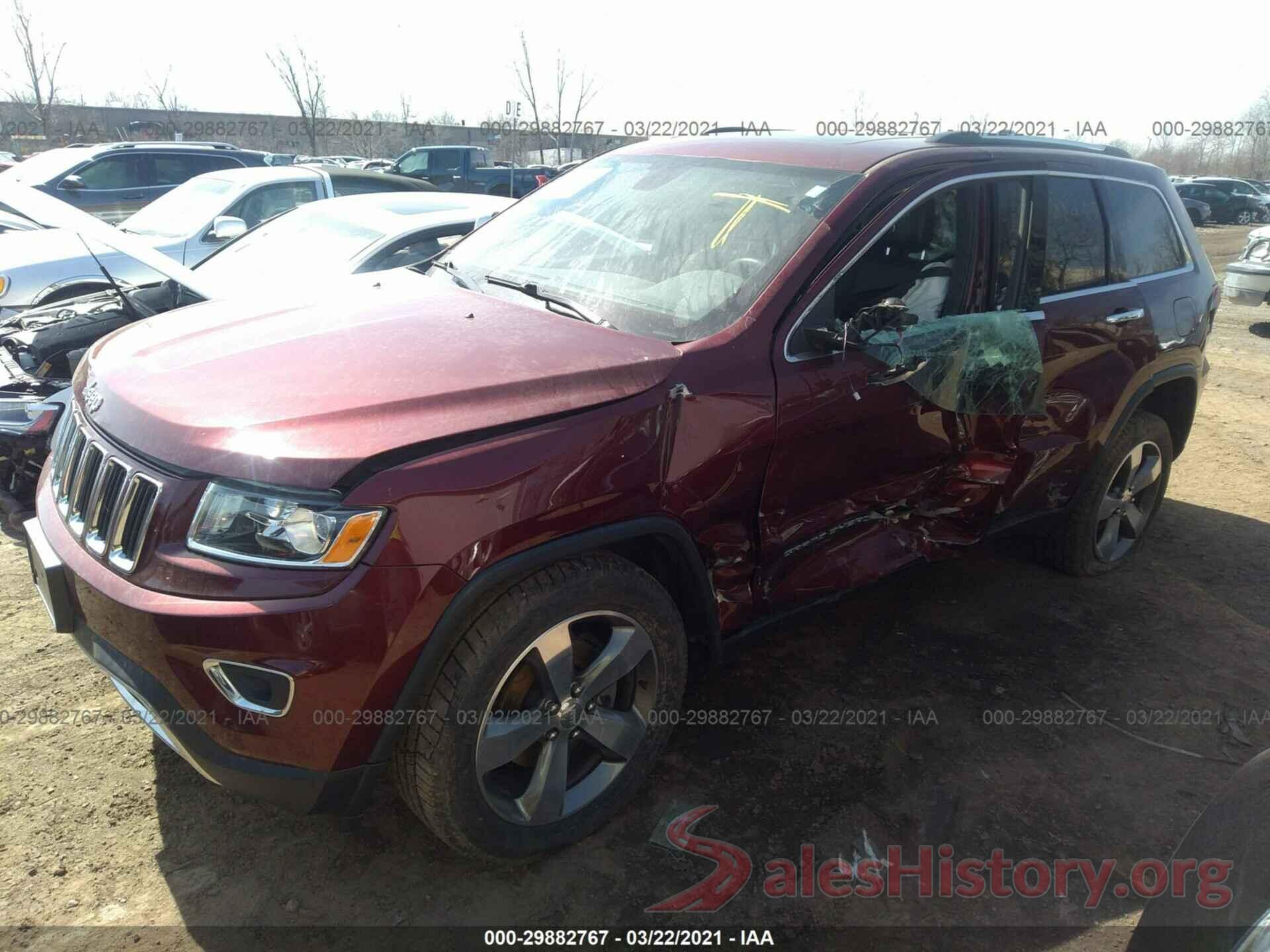 1C4RJFBG6GC388443 2016 JEEP GRAND CHEROKEE