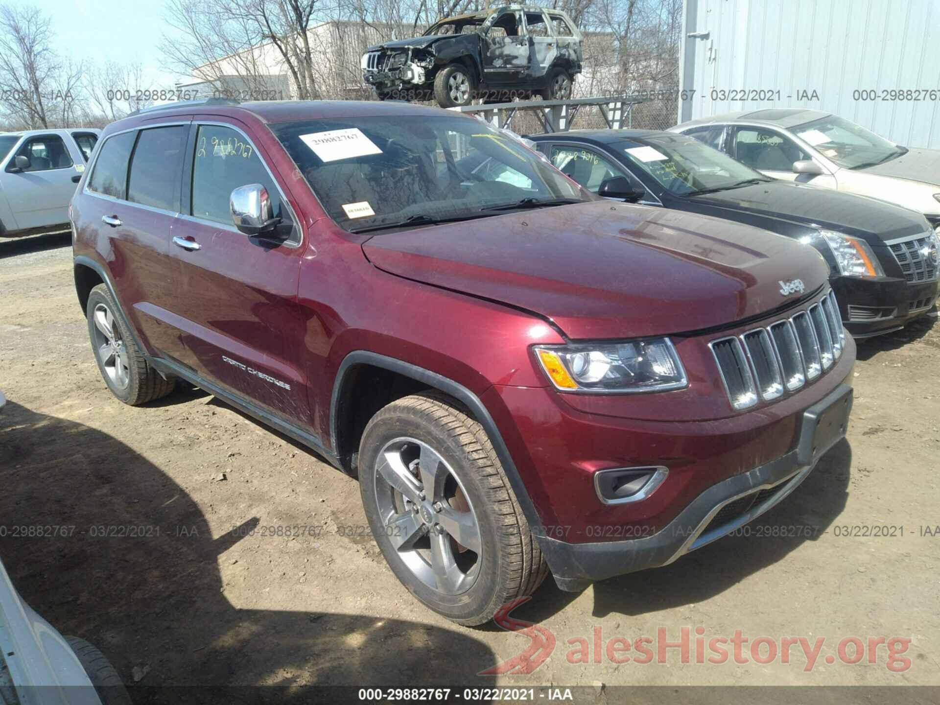 1C4RJFBG6GC388443 2016 JEEP GRAND CHEROKEE