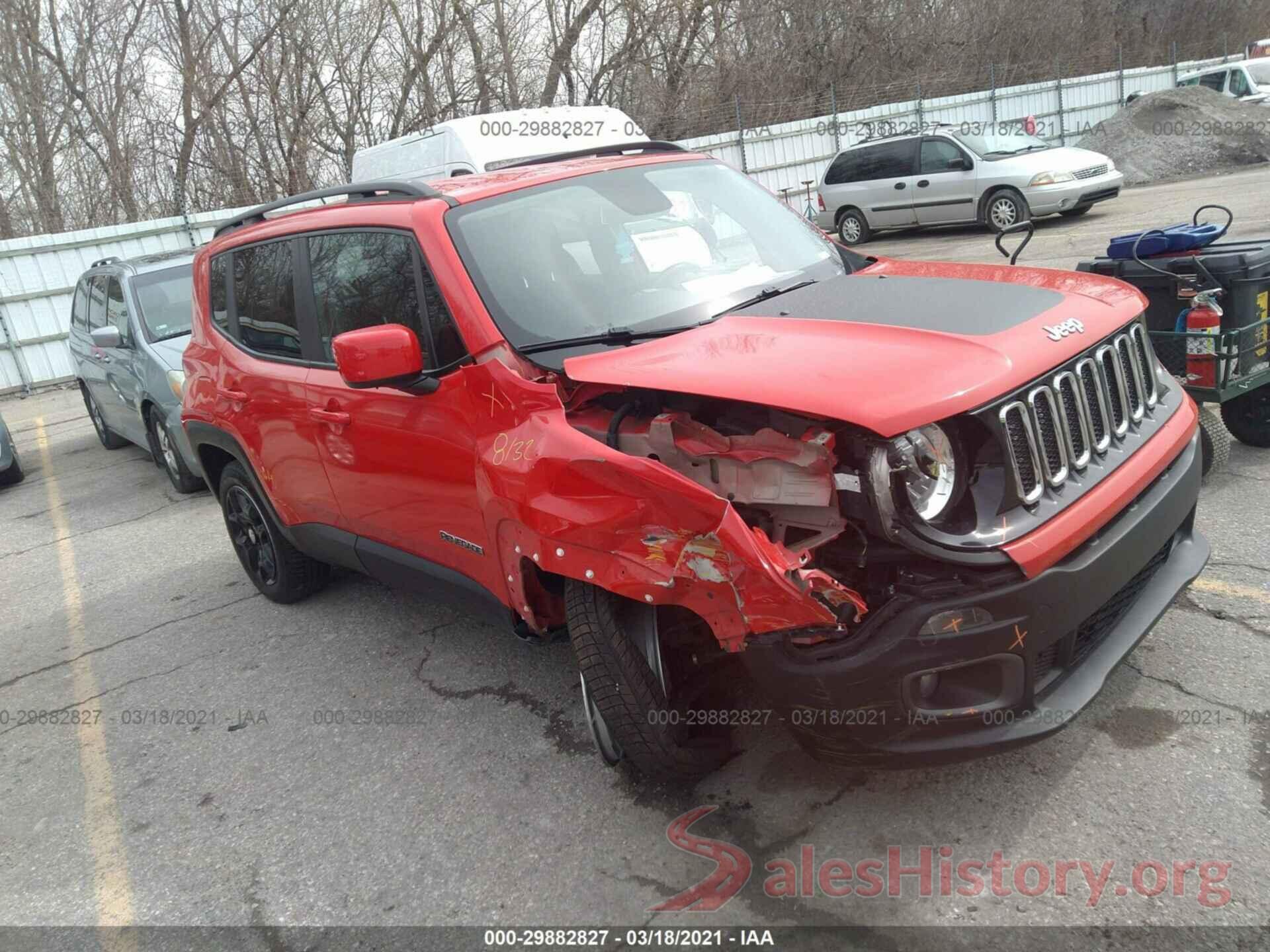 ZACCJBBB8HPE64146 2017 JEEP RENEGADE