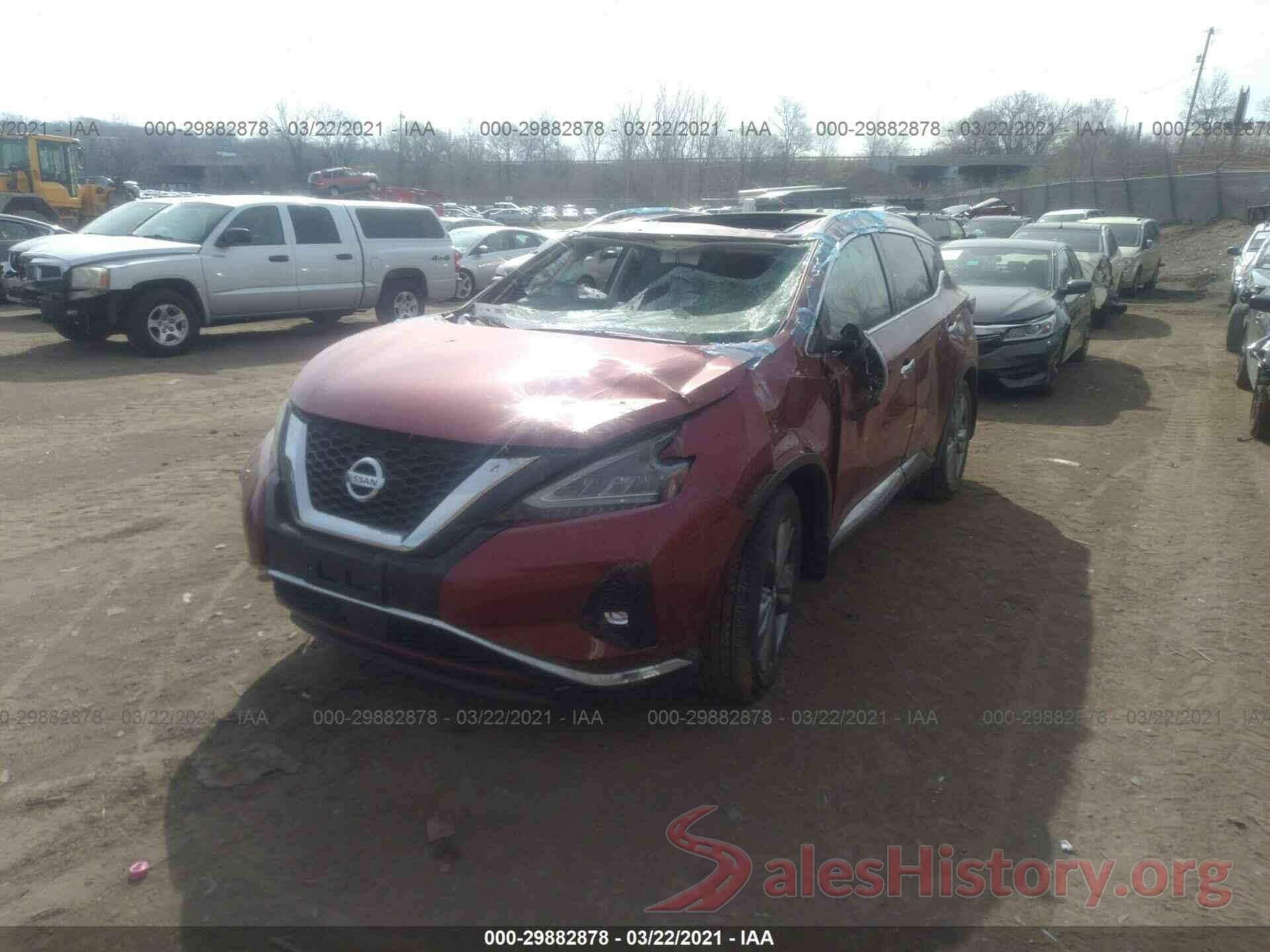 5N1AZ2DS9LN115278 2020 NISSAN MURANO